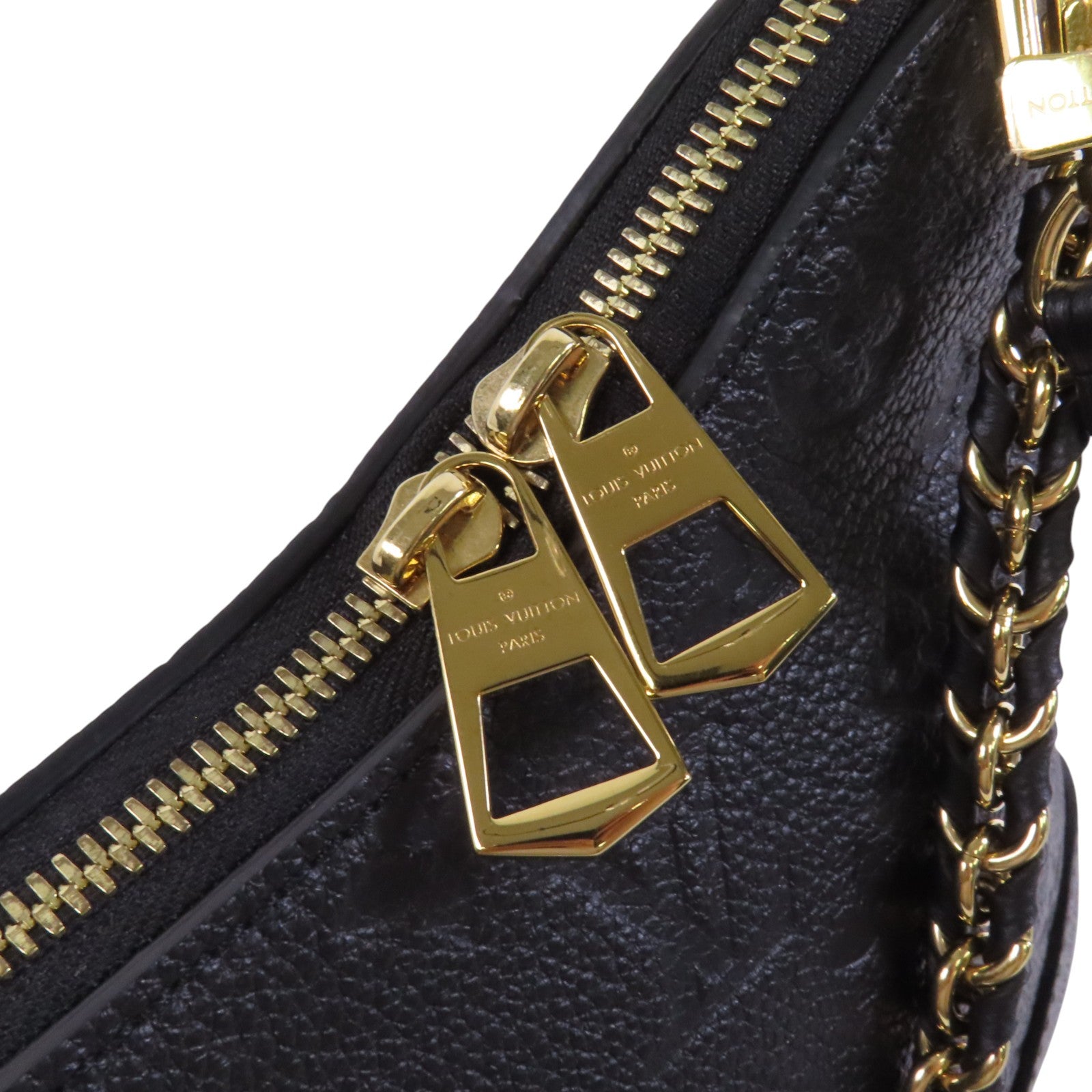 LOUIS VUITTON Monogram Empreinte Boulogne PM金扣手挽肩背兩用袋