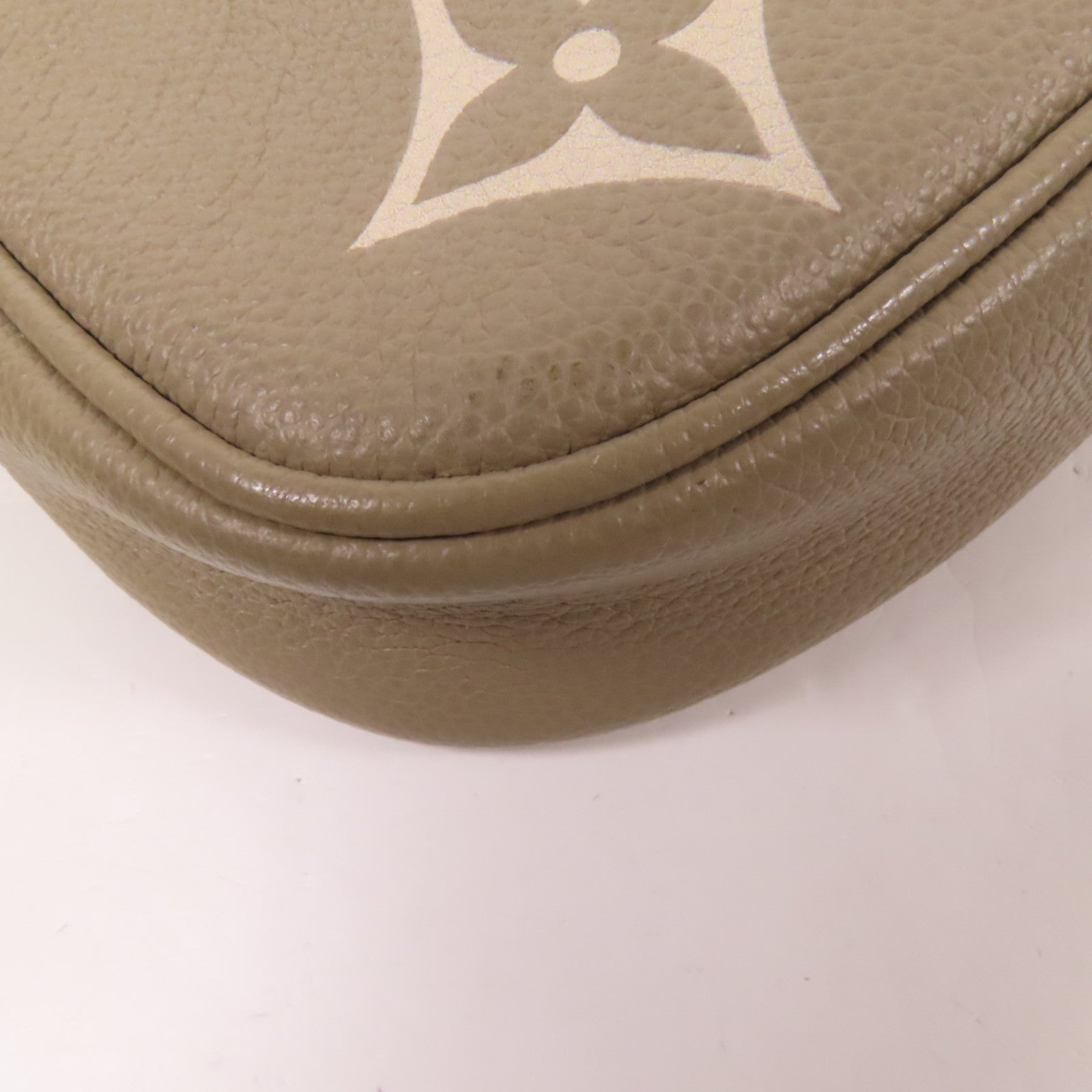 LOUIS VUITTON Monogram Empreinte Wallet On Chain Ivy金扣手挽肩背兩用袋