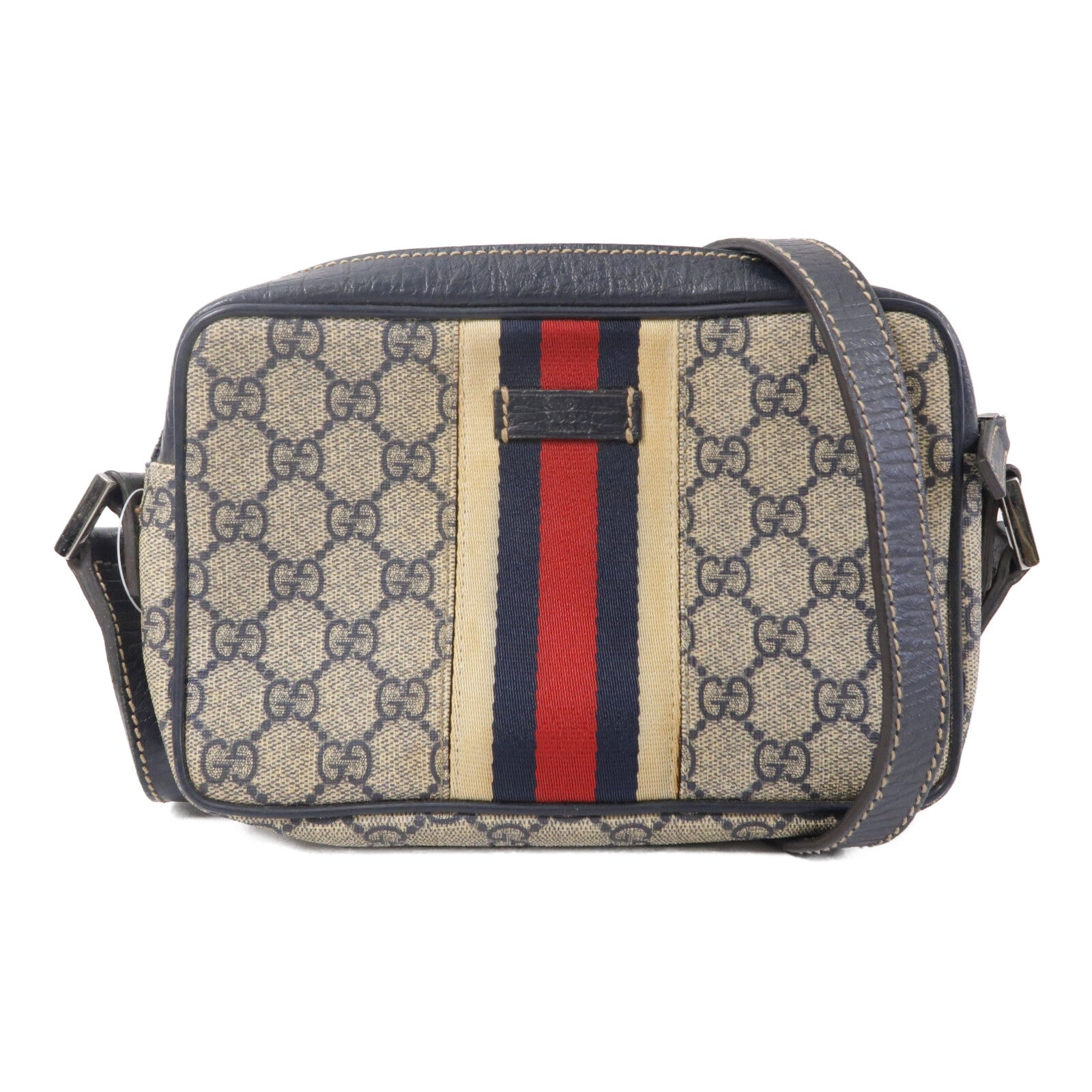GUCCI 塗層帆布Camera Bag肩背袋
