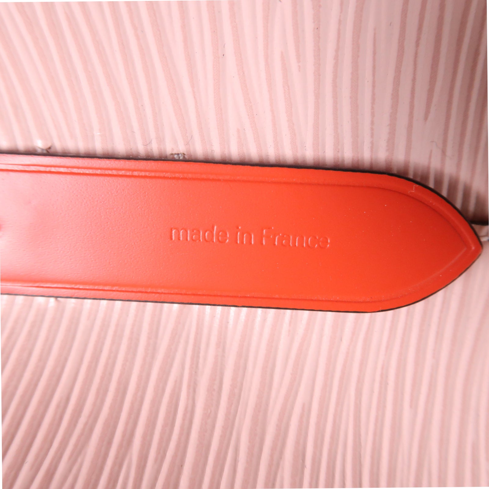 LOUIS VUITTON Epi Neo Noe BB銀扣手挽肩背兩用袋粉紅色/紅色