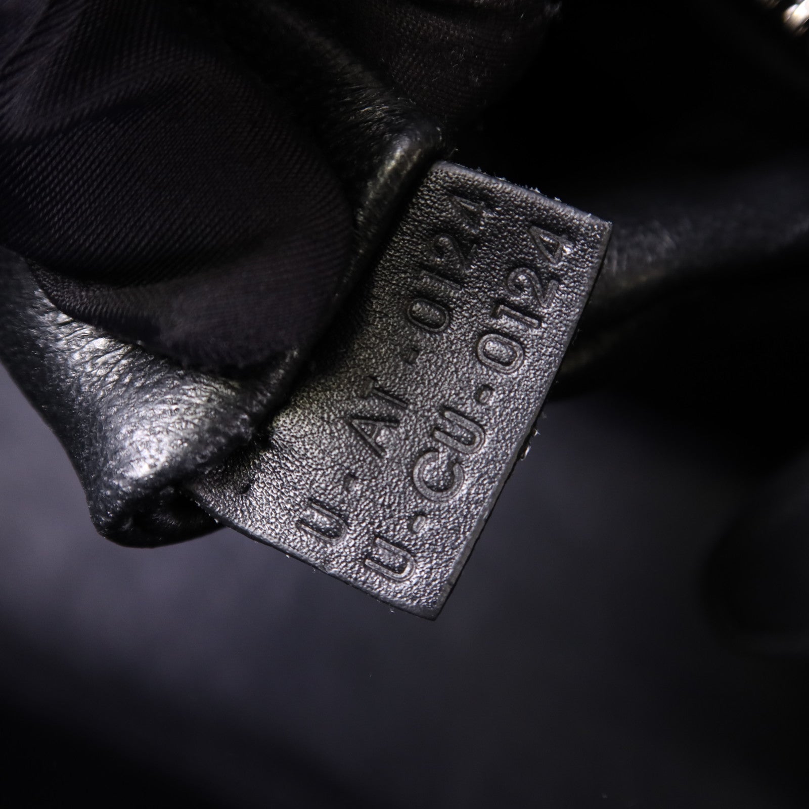 CELINE 牛皮皮革Micro Luggage銀扣手挽袋