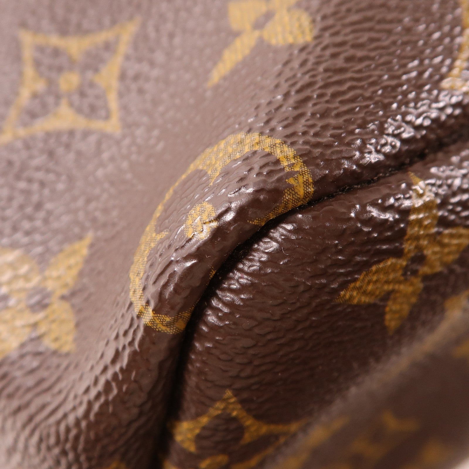 LOUIS VUITTON Monogram Bag With Holes金扣手挽袋