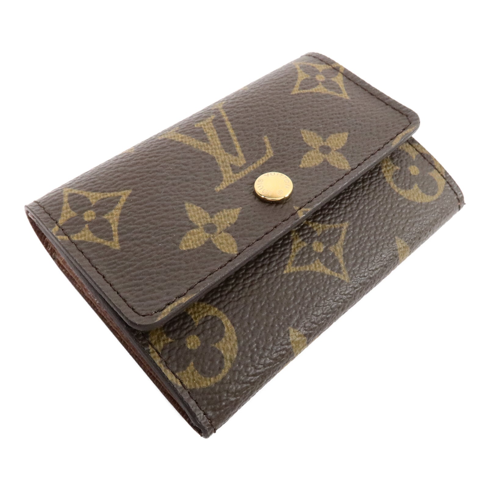 LOUIS VUITTON Monogram Porte-Monnaie Plat零錢包