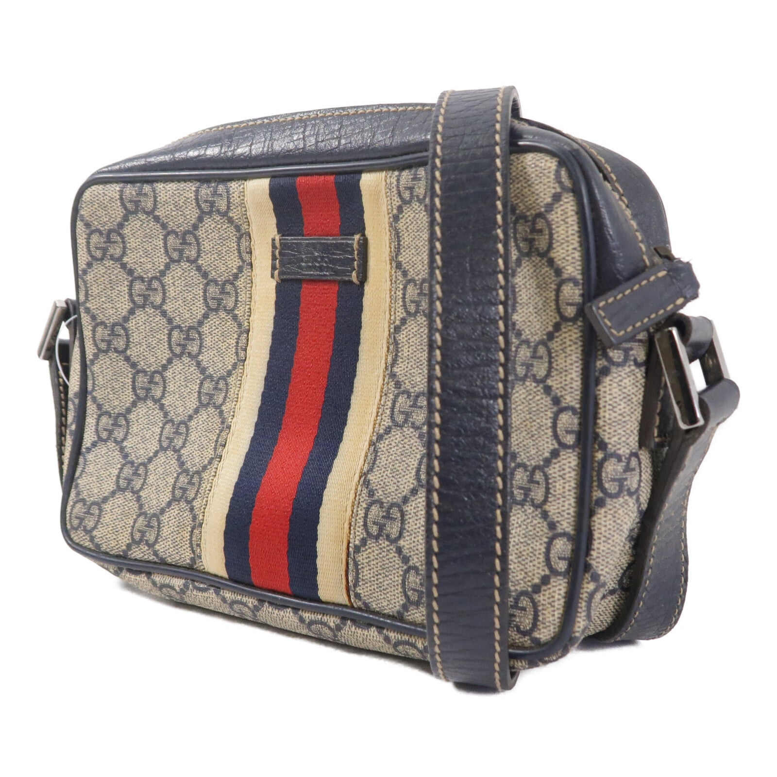 GUCCI 塗層帆布Camera Bag肩背袋