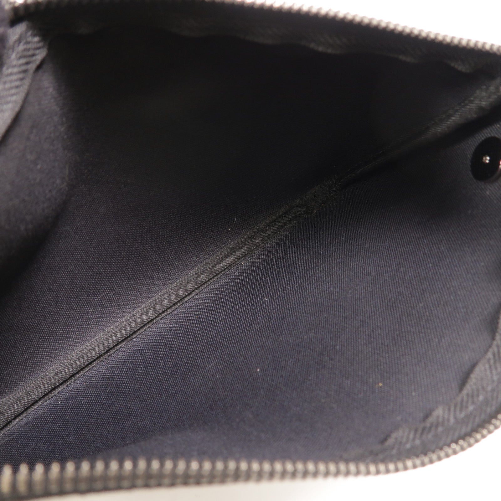 LOUIS VUITTON Monogram Eclipse Reverse Trio Messenger銀扣肩背袋