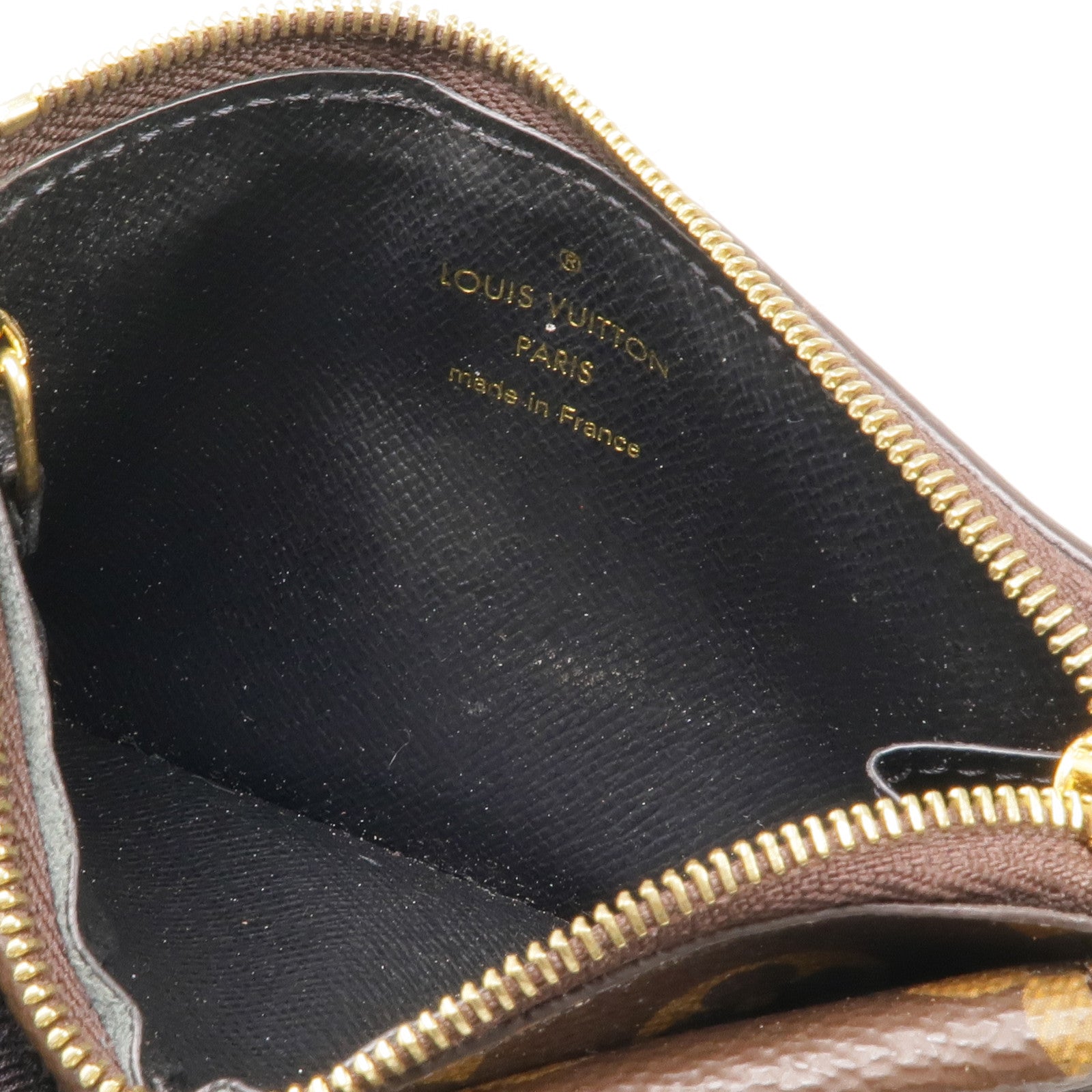 LOUIS VUITTON Monogram Recto Verso Card Case金扣卡片套