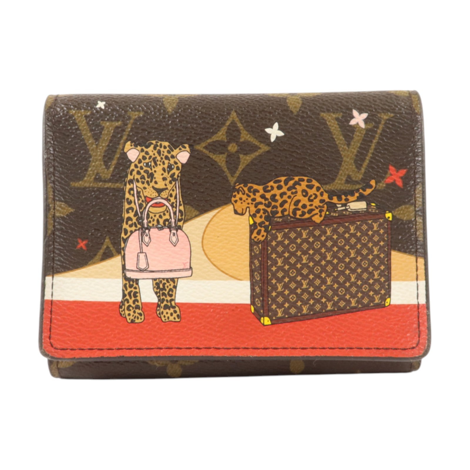 LOUIS VUITTON Monogram Portefeuille Victorine金扣錢包