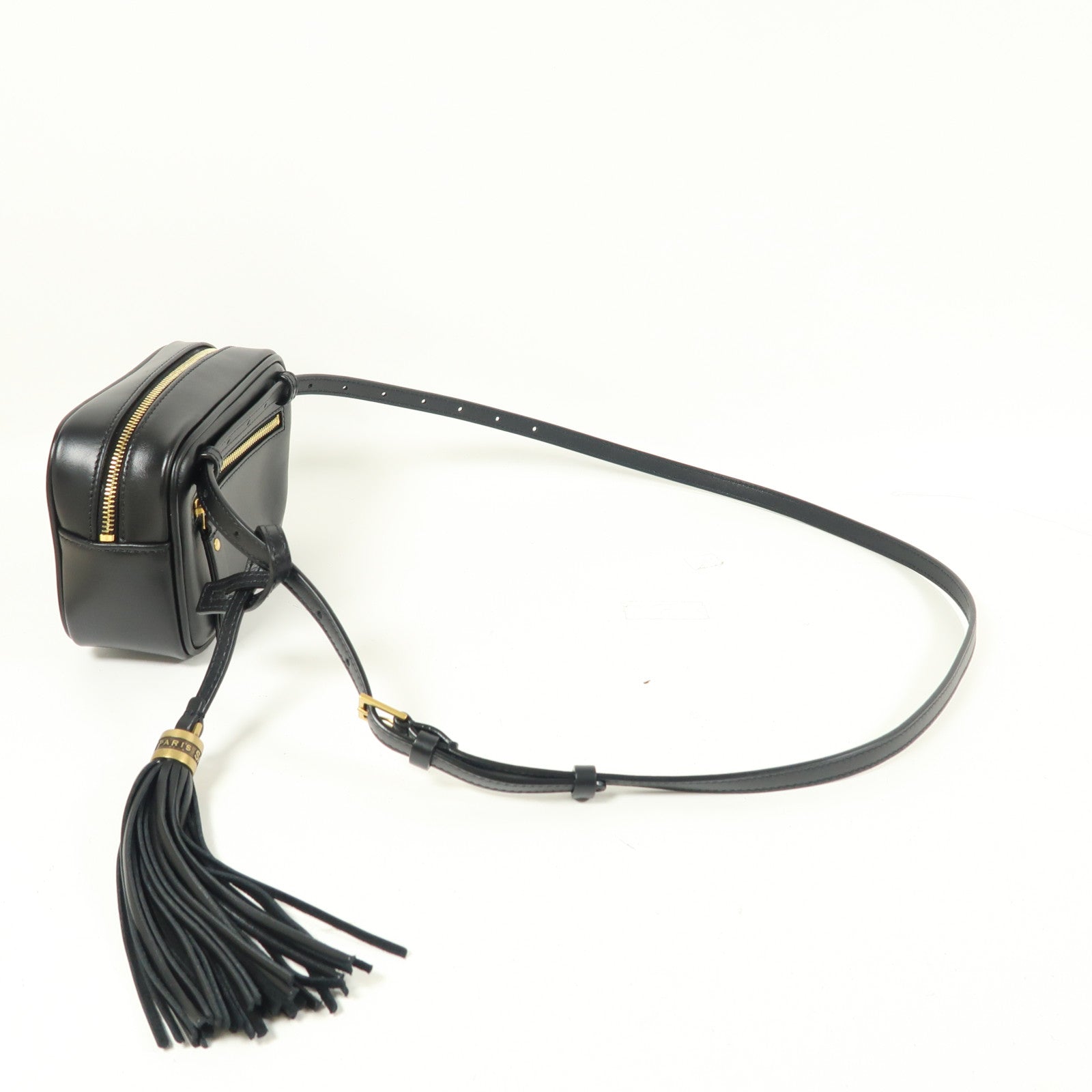 YVES SAINT LAURENT 牛皮皮革Lou Waist Bag金扣腰包