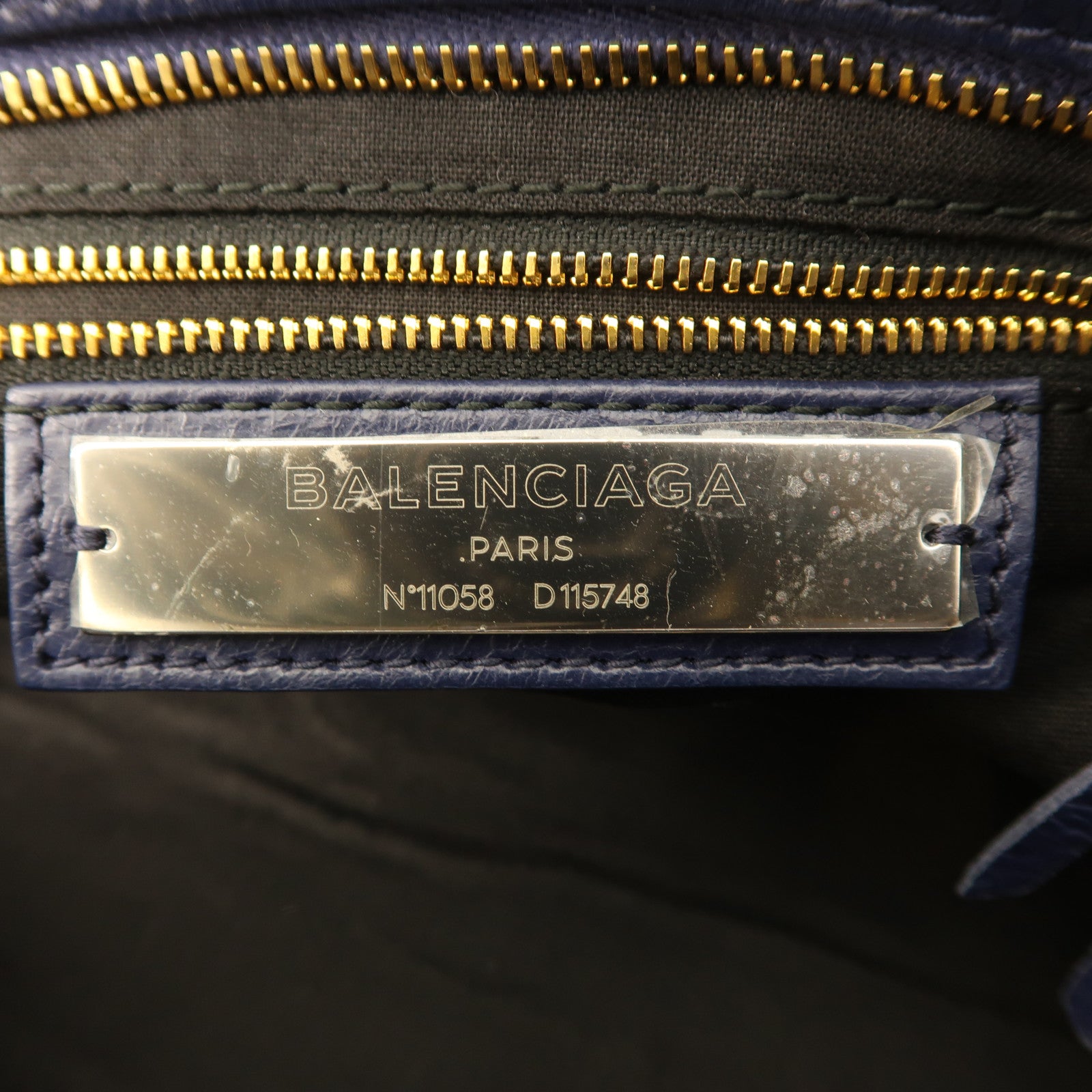 BALENCIAGA 牛皮皮革City金扣手挽肩背兩用袋