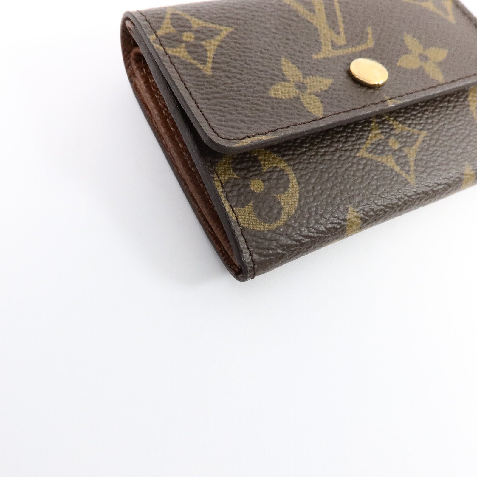 LOUIS VUITTON Monogram Porte-Monnaie Plat零錢包
