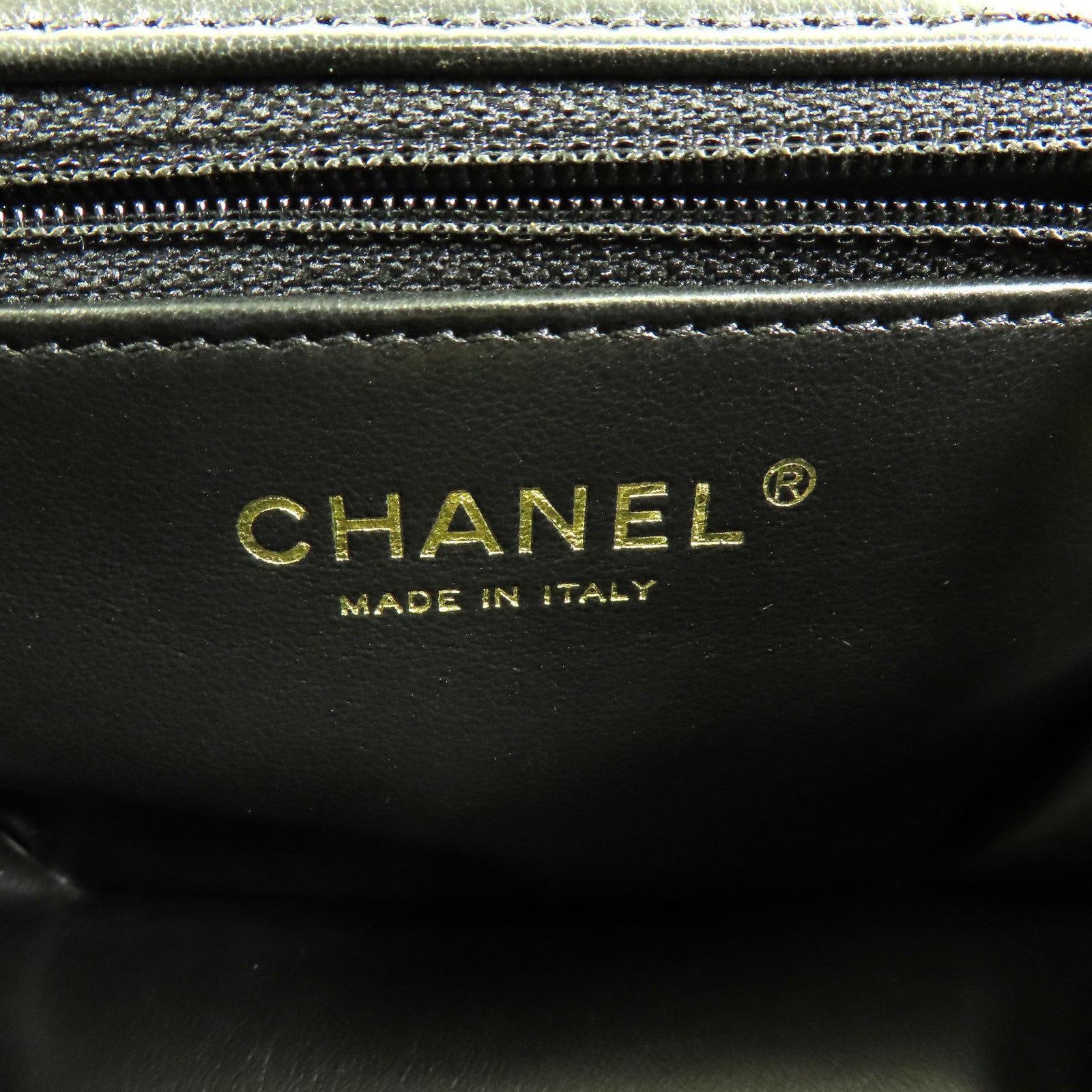 CHANEL 羊皮皮革Matelasse Bag金扣手挽肩背兩用袋
