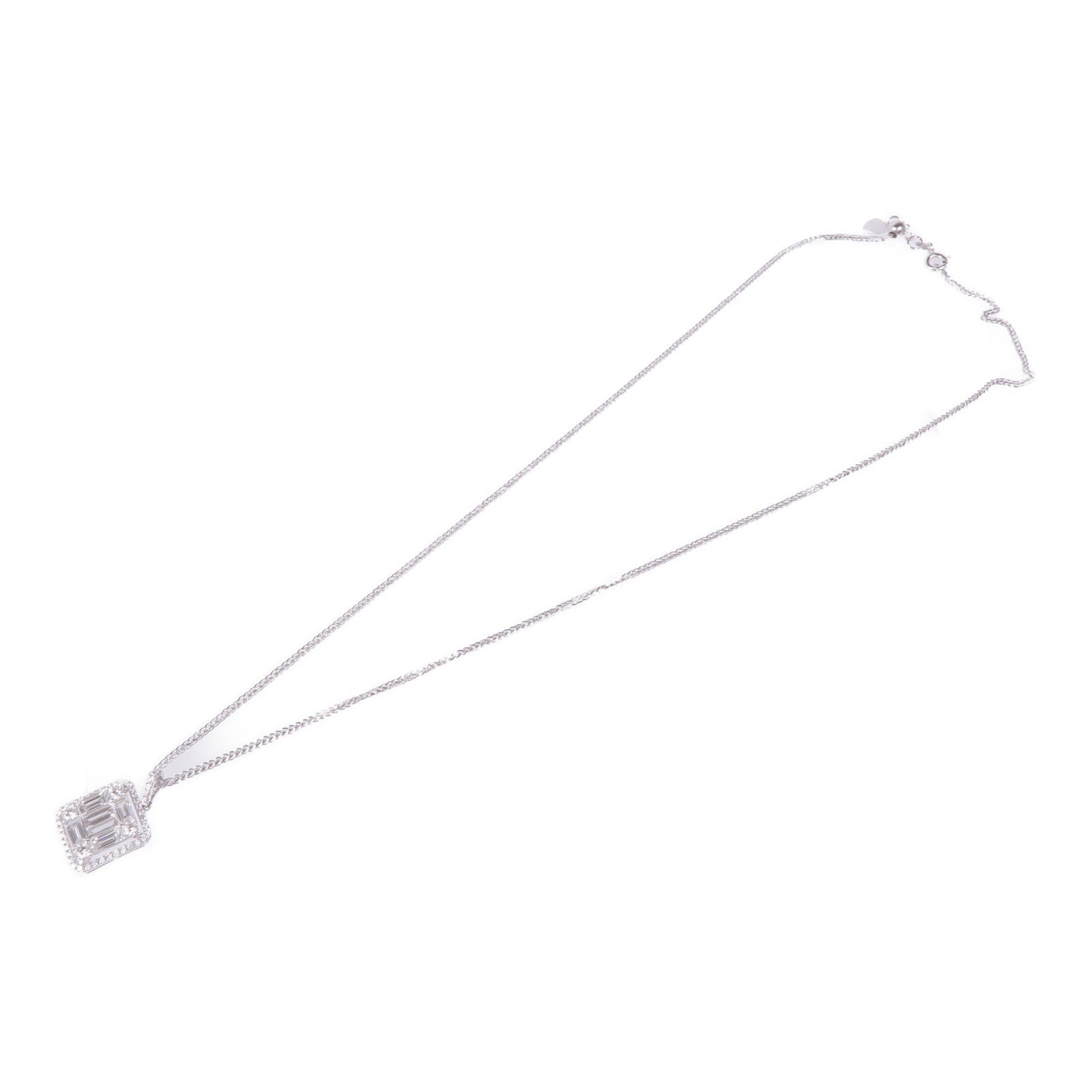 JEWELRY 18K白金Diamond Necklace鑽石項鍊