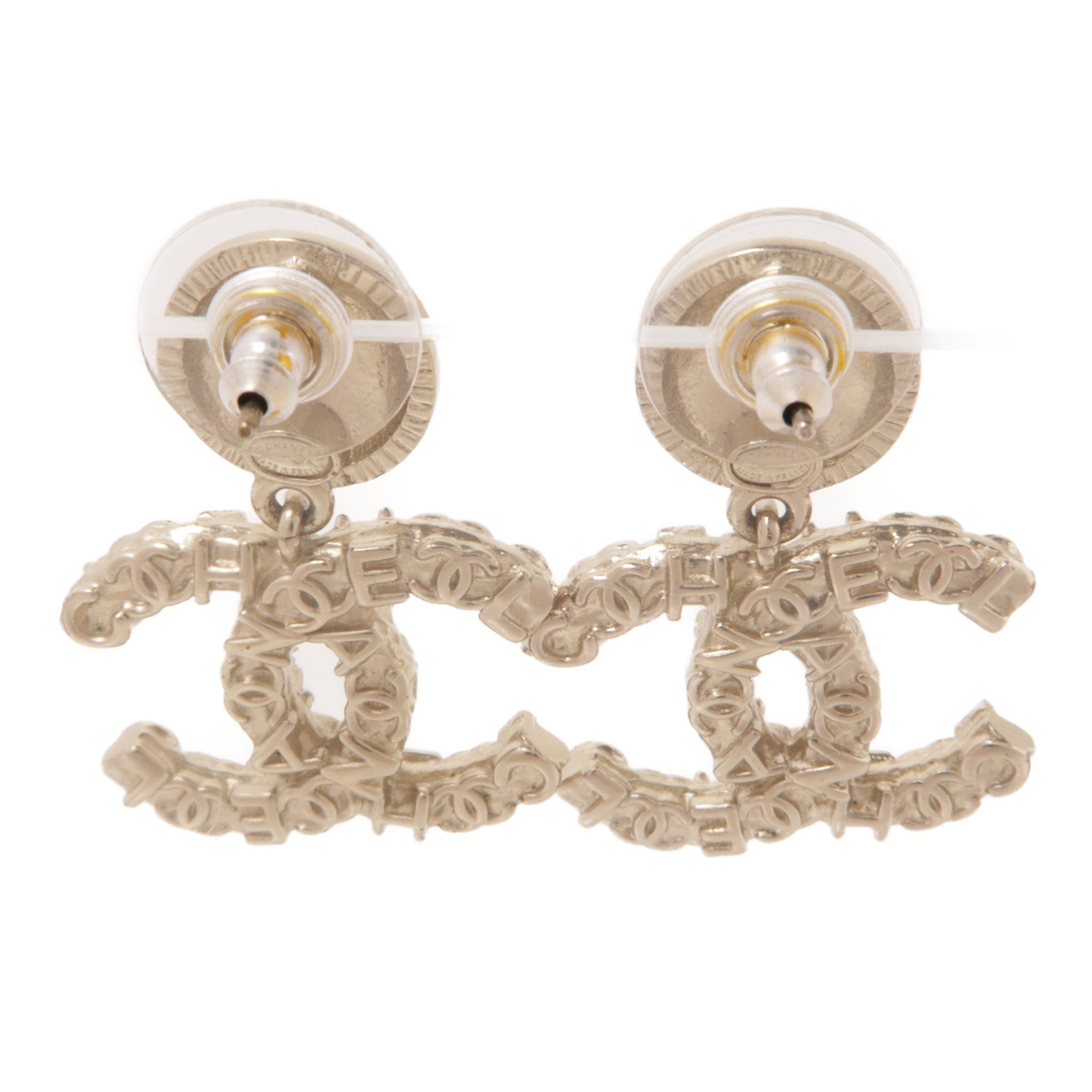 CHANEL 金屬Earrings耳環金色