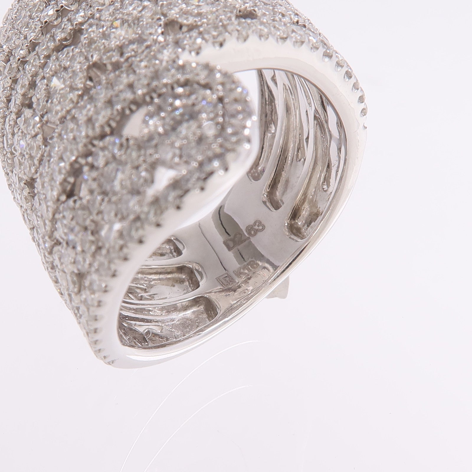 JEWELRY 18K白金Diamond Ring鑽石戒指