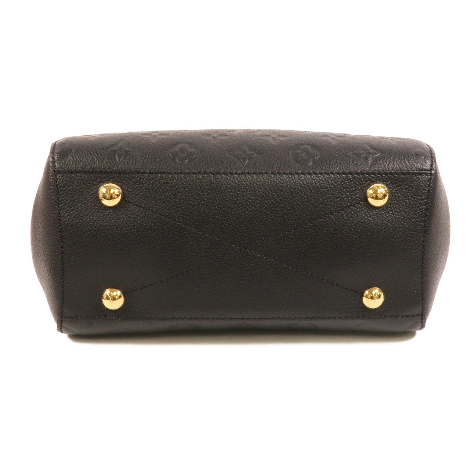 LOUIS VUITTON Monogram Empreinte Montaigne BB手挽肩背兩用袋