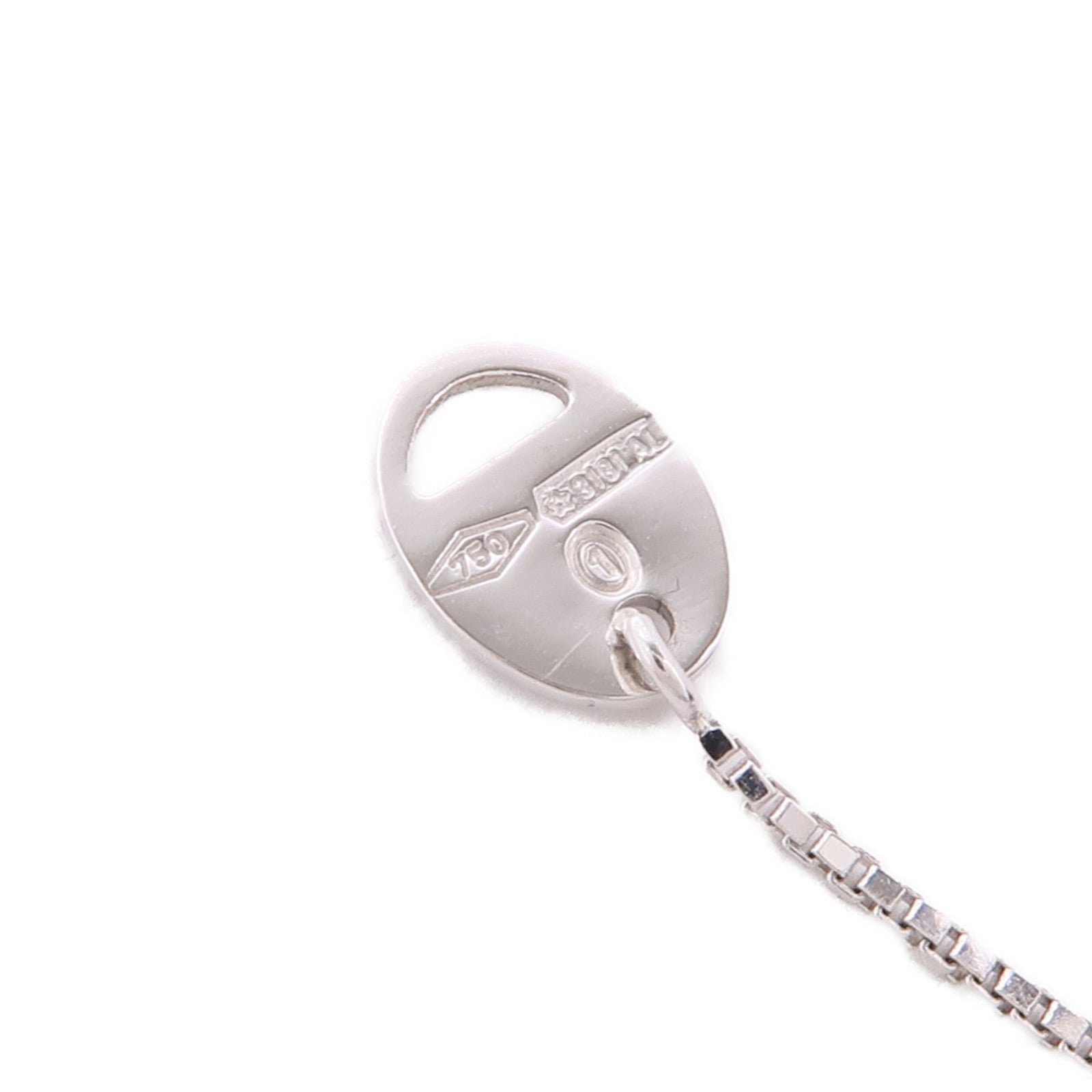Damiani 18K白金Ruby/Diamond Necklace紅寶石/鑽石項鍊