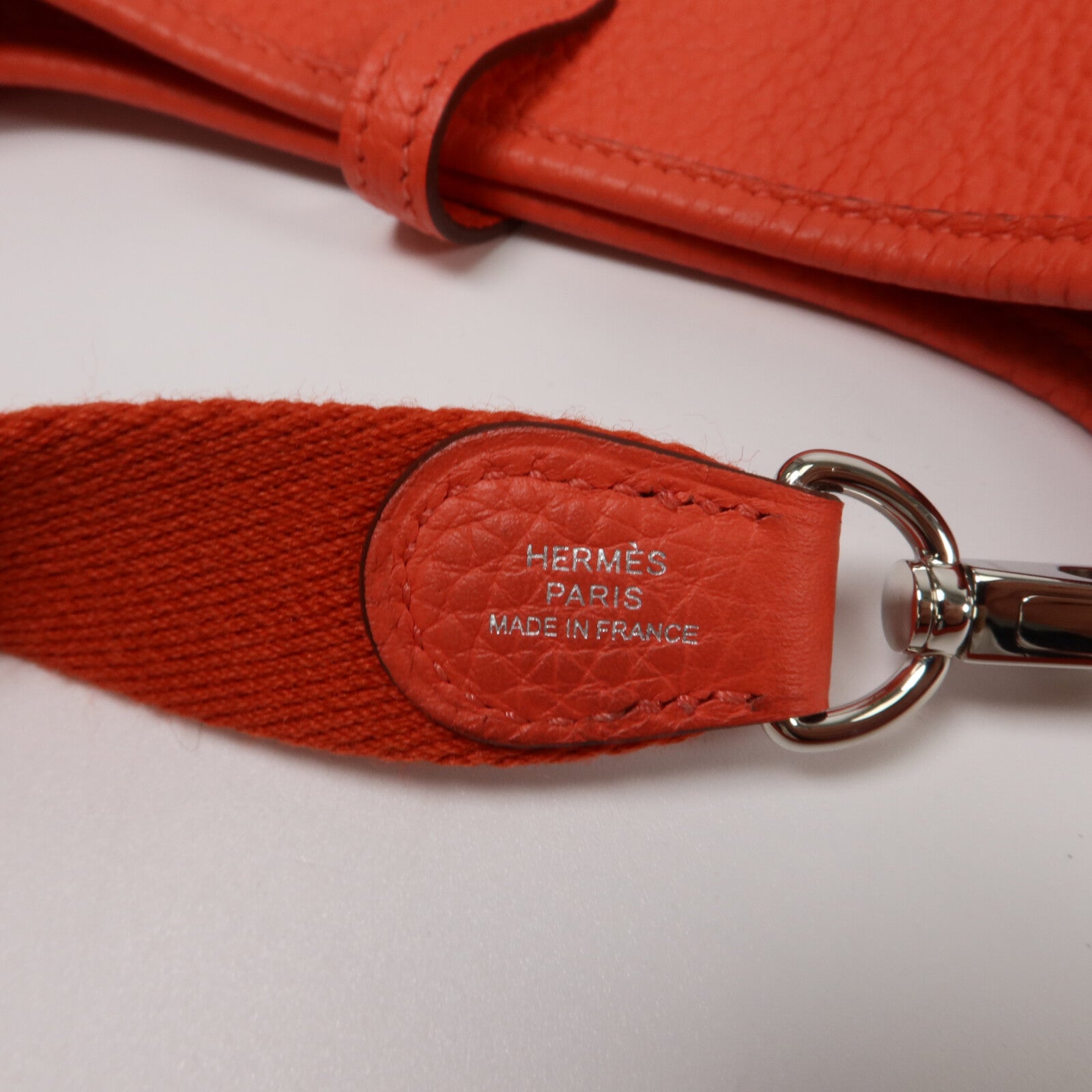 HERMES Clemence皮革Evelyne TPM肩背袋