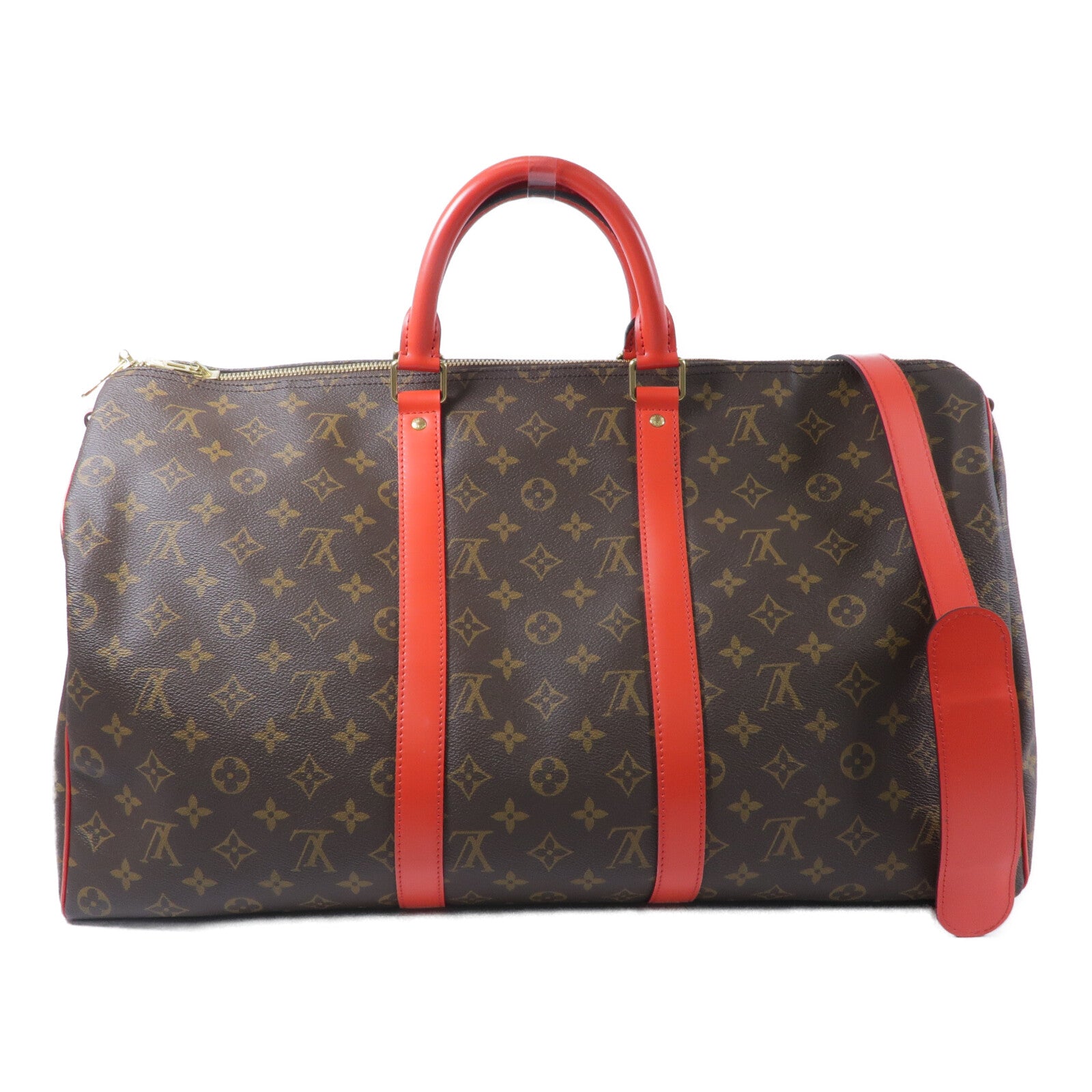 LOUIS VUITTON Monogram Keepall Bandouliere 50手挽肩背兩用袋