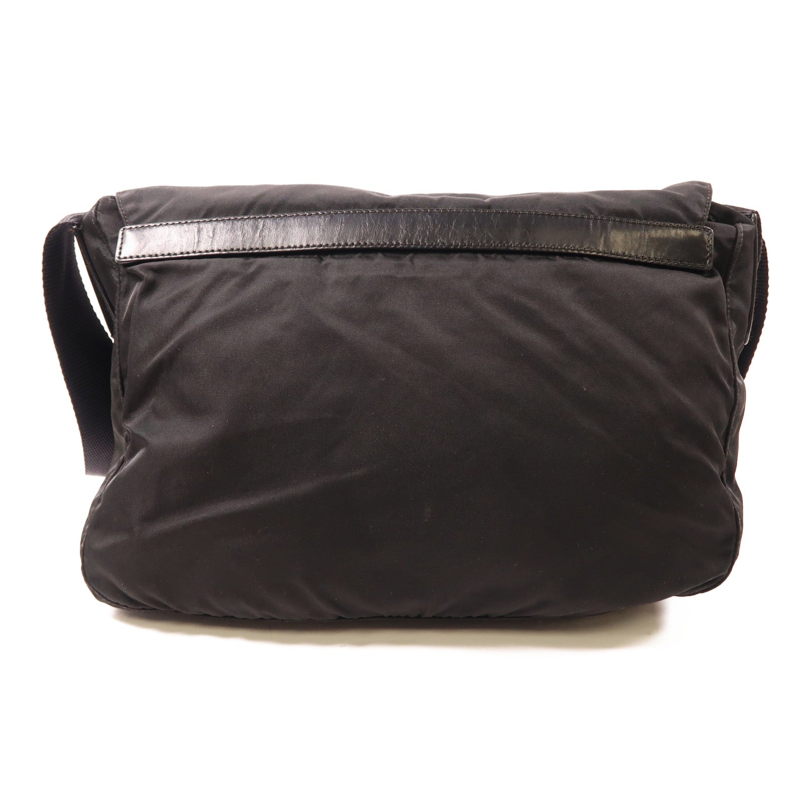PRADA 尼龍Shoulder Bag銀扣肩背袋