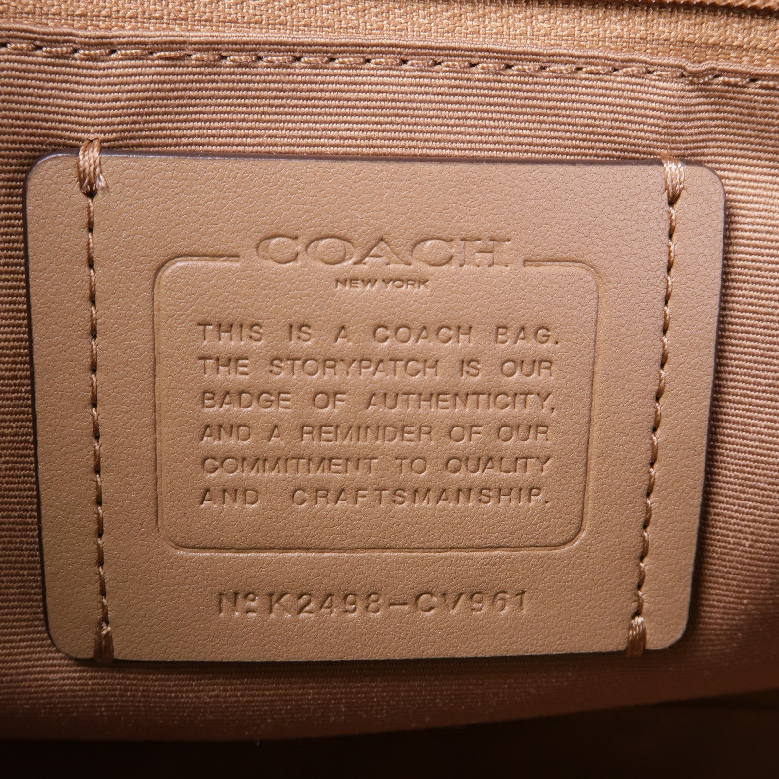 COACH 塗層帆布2 Way Shoulder金扣手挽肩背兩用袋