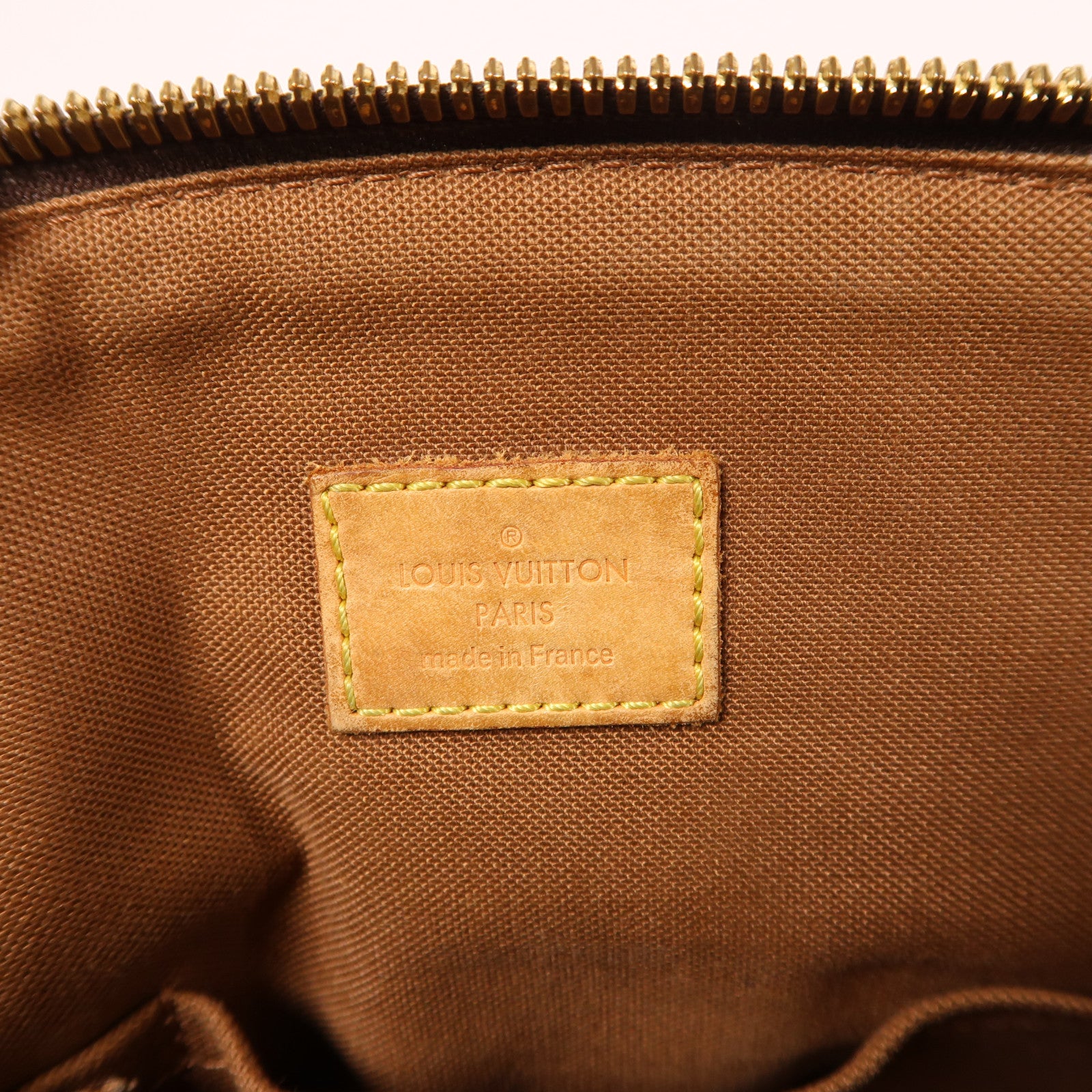 LOUIS VUITTON 【激減優惠】Monogram Tivoli GM金扣手挽肩背兩用袋棕色