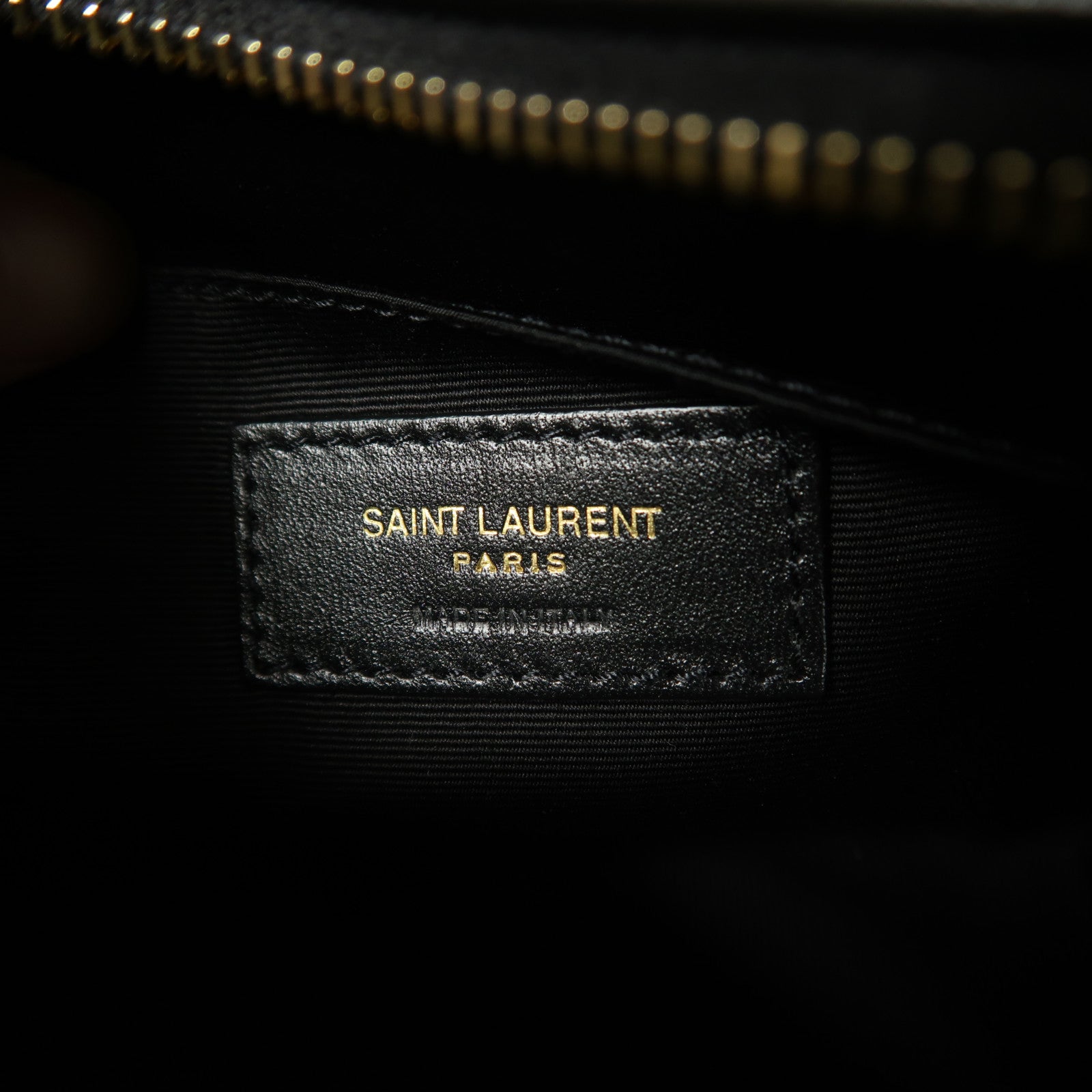 YVES SAINT LAURENT 牛皮皮革Lou Waist Bag金扣腰包