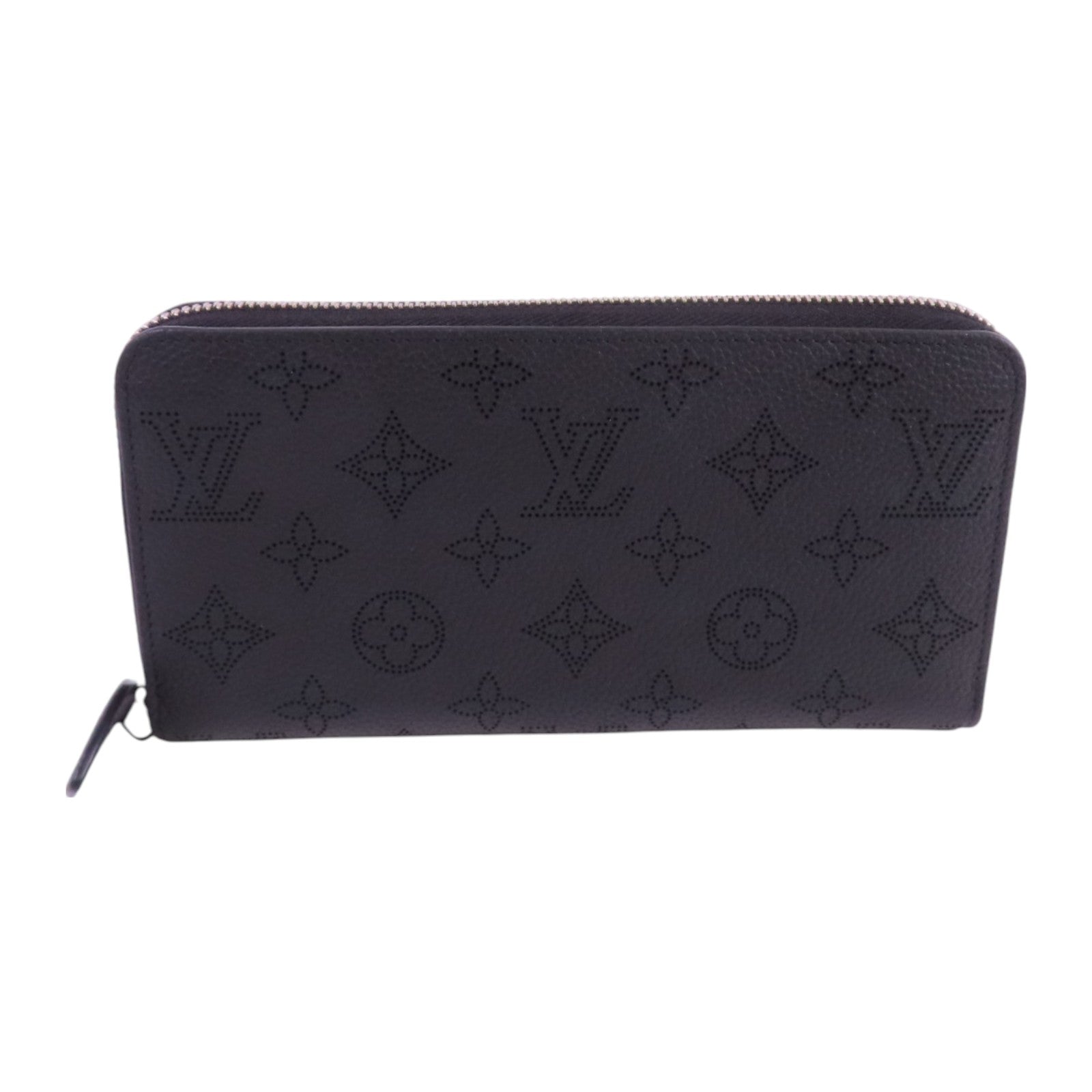 LOUIS VUITTON Monogram Mahina Zipper Wallet銀扣拉鏈長錢包