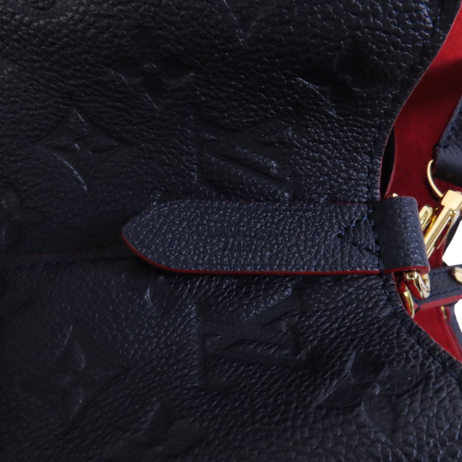LOUIS VUITTON Monogram Empreinte Neo Noe MM金扣手挽肩背兩用袋