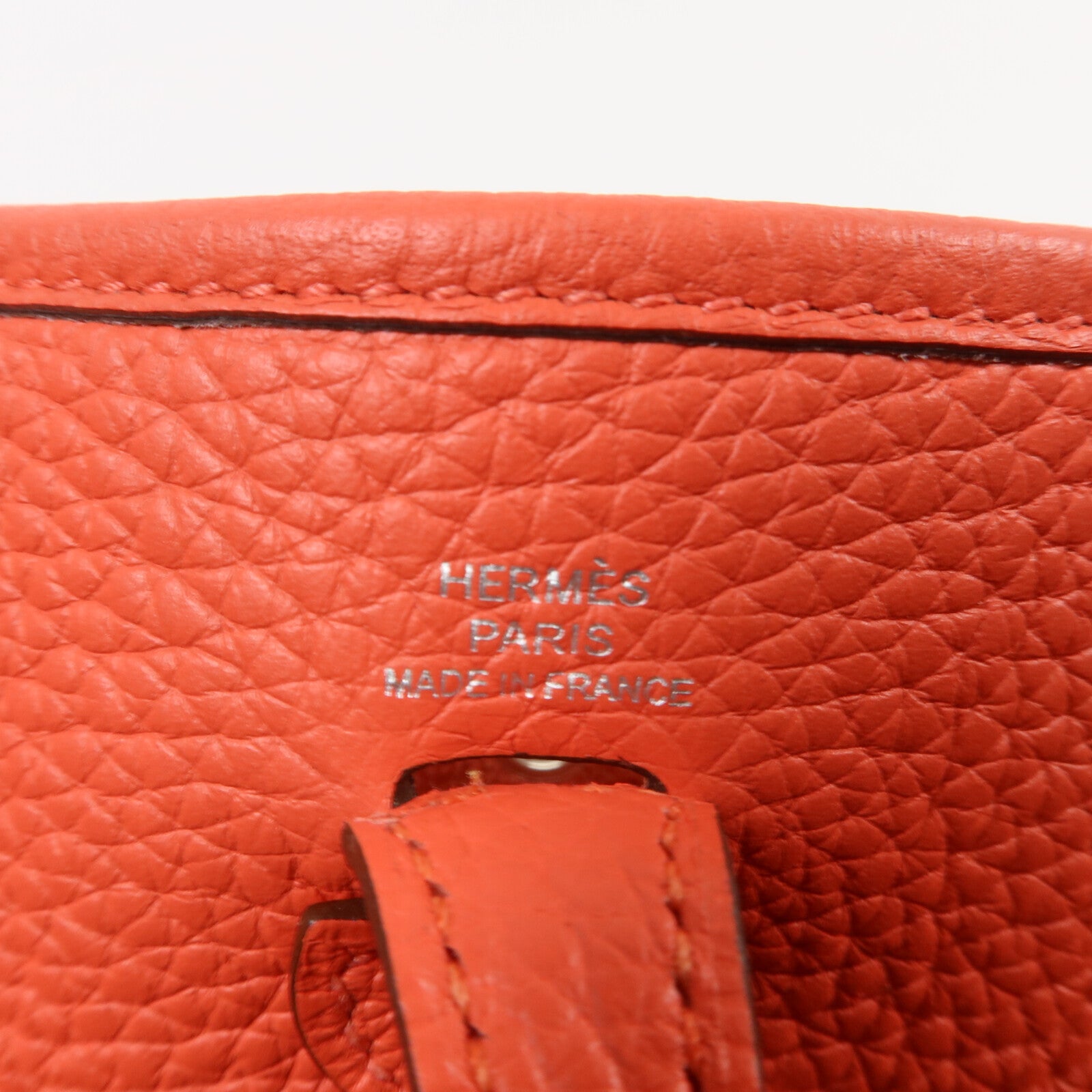 HERMES Clemence皮革Evelyne TPM肩背袋