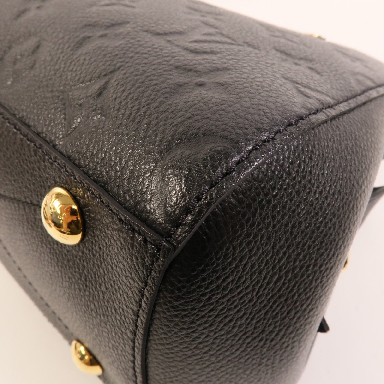 LOUIS VUITTON Monogram Empreinte Montaigne BB手挽肩背兩用袋