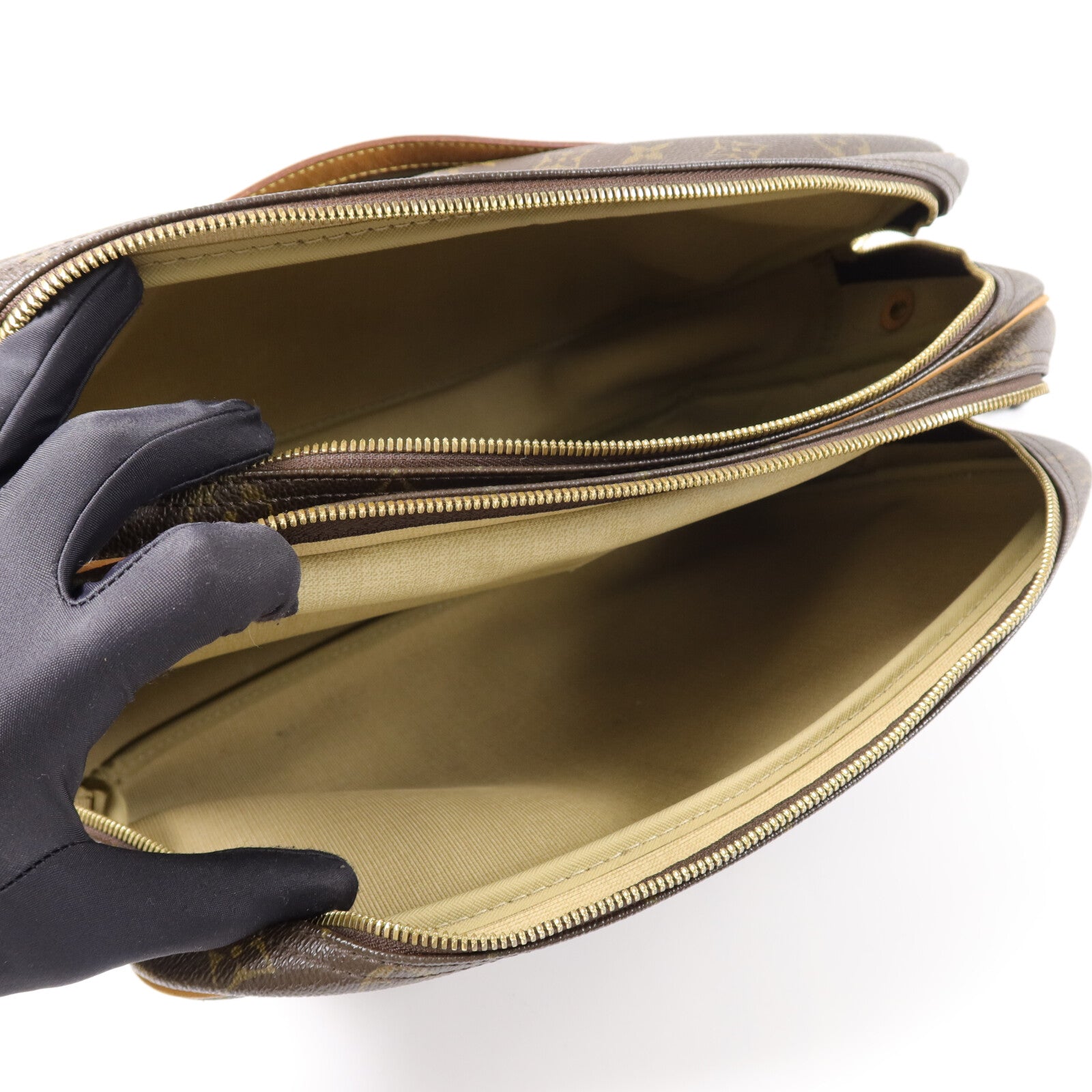 LOUIS VUITTON Monogram Reporter GM肩背袋