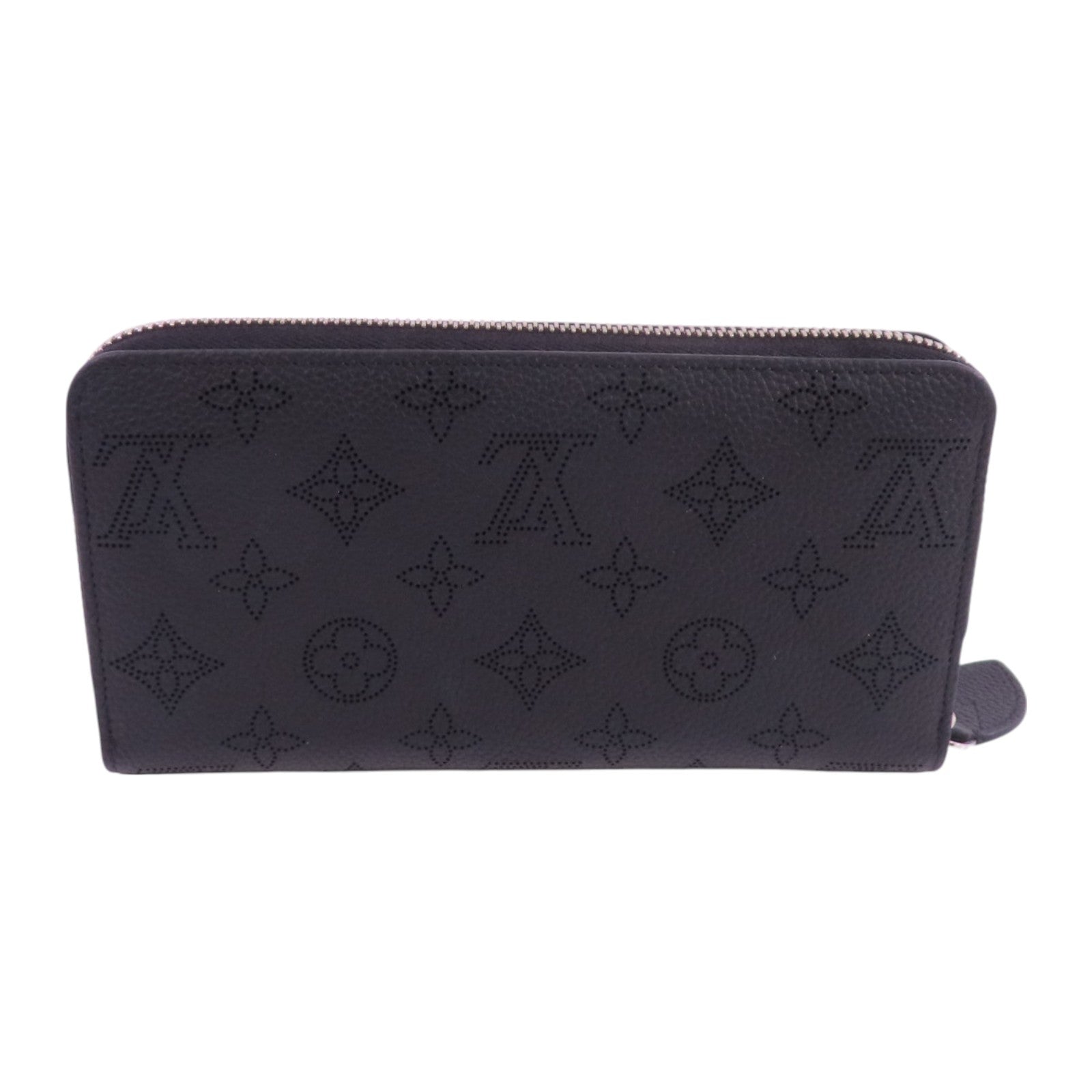 LOUIS VUITTON Monogram Mahina Zipper Wallet銀扣拉鏈長錢包