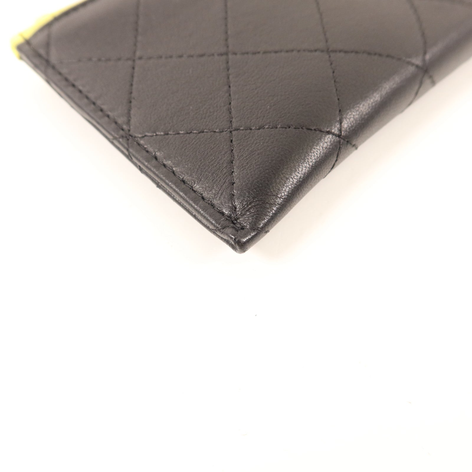 CHANEL 牛皮皮革Long Wallet銀扣長錢包