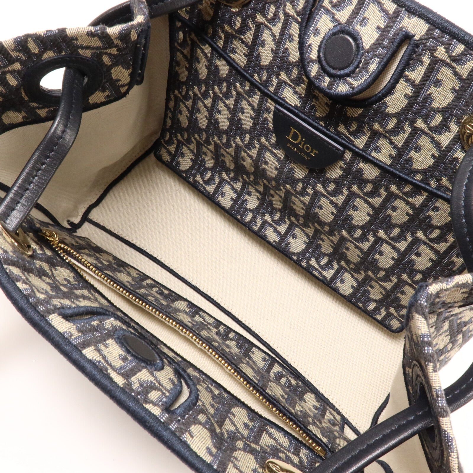 Dior 帆布Small Promenade Shopping Bag肩背袋