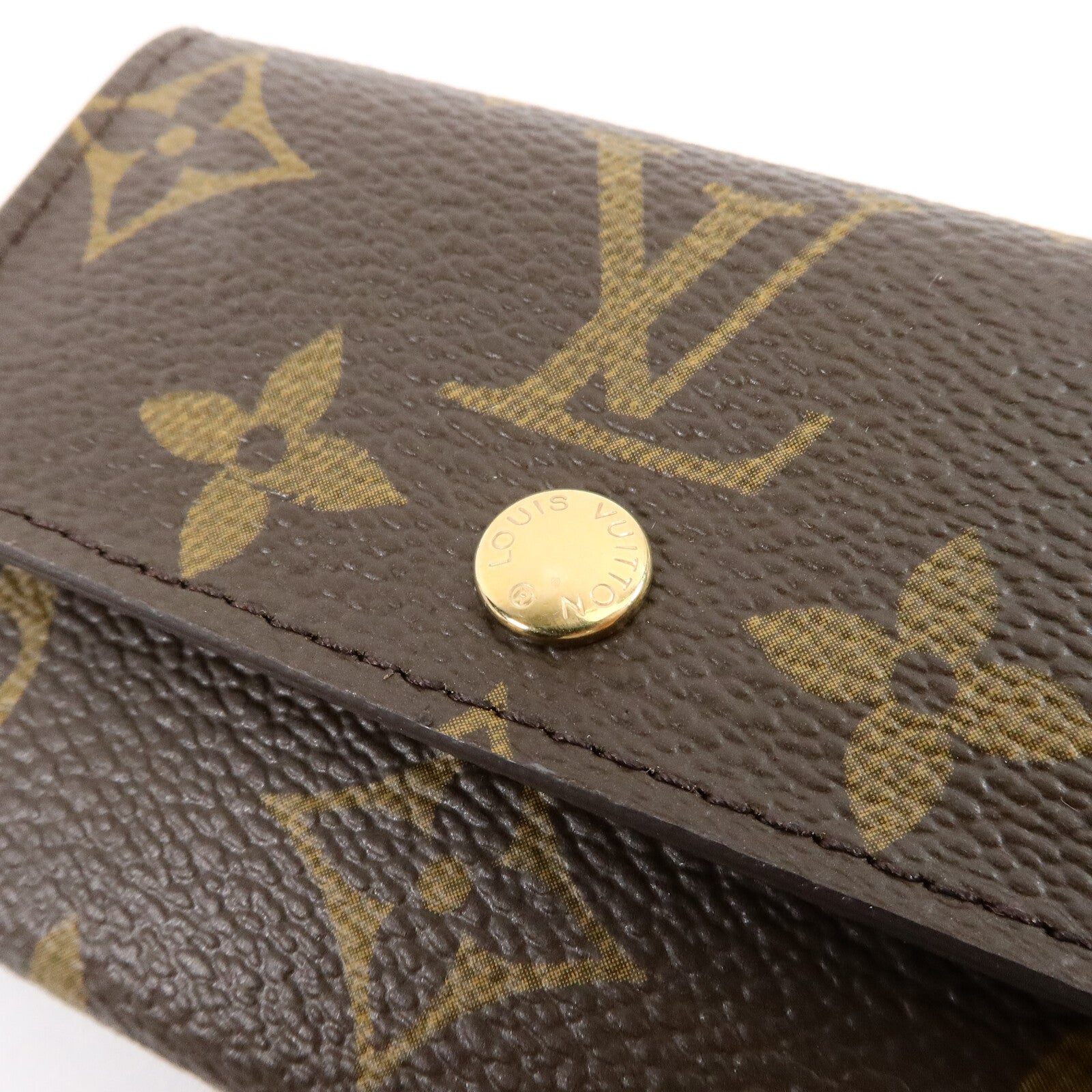 LOUIS VUITTON Monogram Porte-Monnaie Plat零錢包