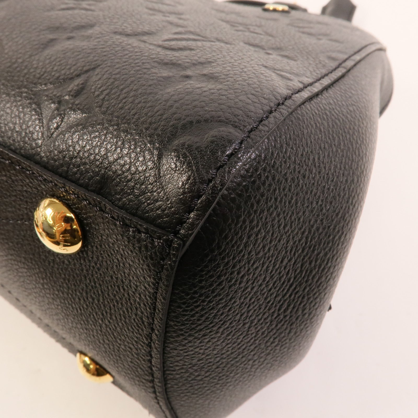 LOUIS VUITTON Monogram Empreinte Montaigne BB手挽肩背兩用袋