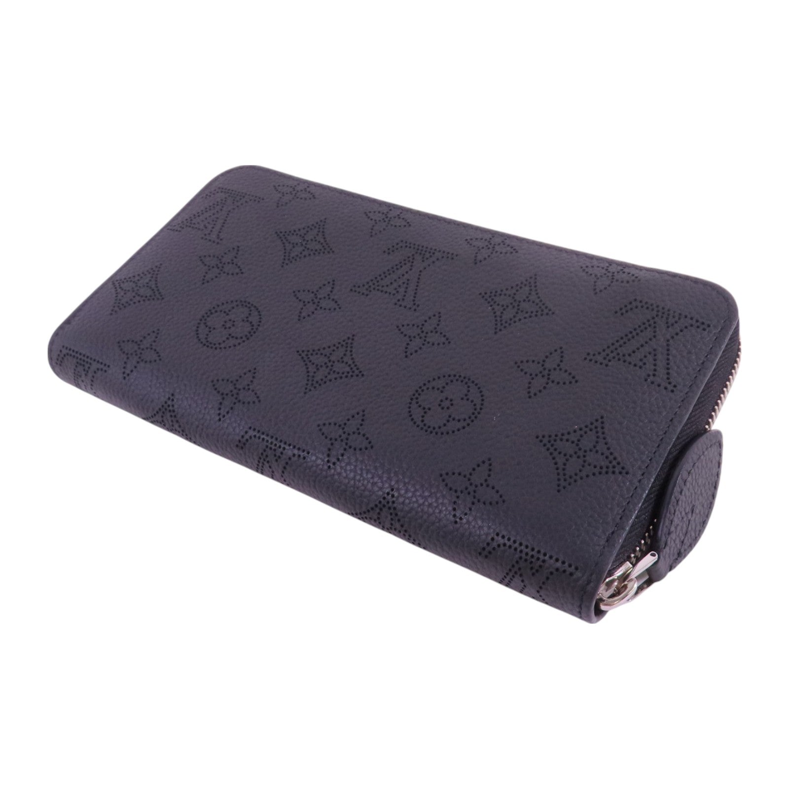 LOUIS VUITTON Monogram Mahina Zipper Wallet銀扣拉鏈長錢包