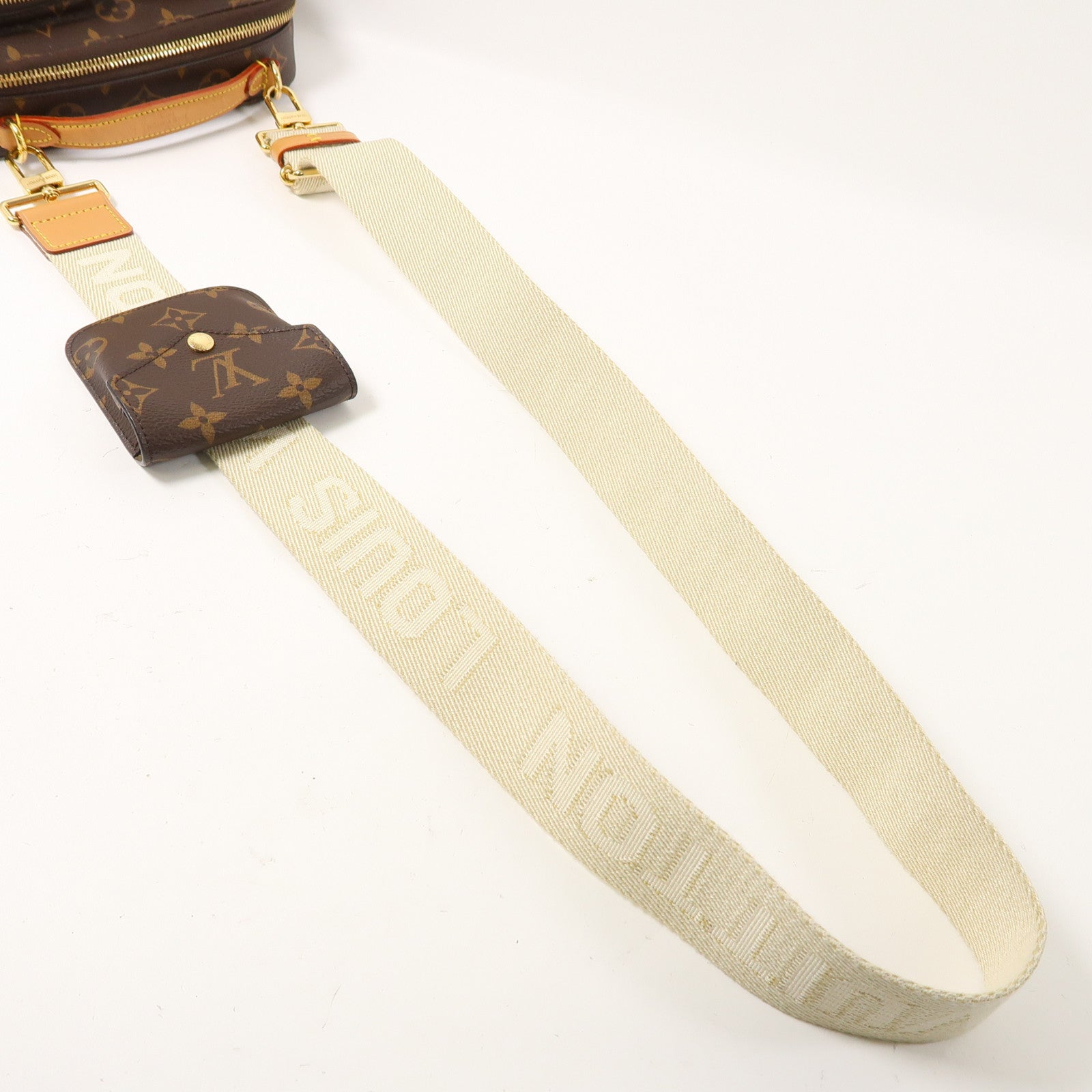 LOUIS VUITTON LV GHW Utility 2 Way Shoulder Bag Handbag M80446 Monogram Brown