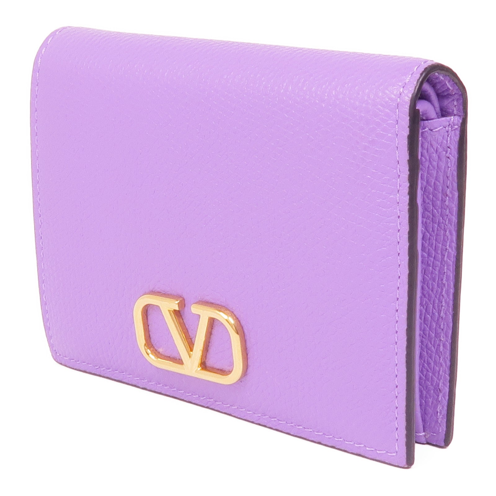 Valentino 皮革Wallet金扣錢包