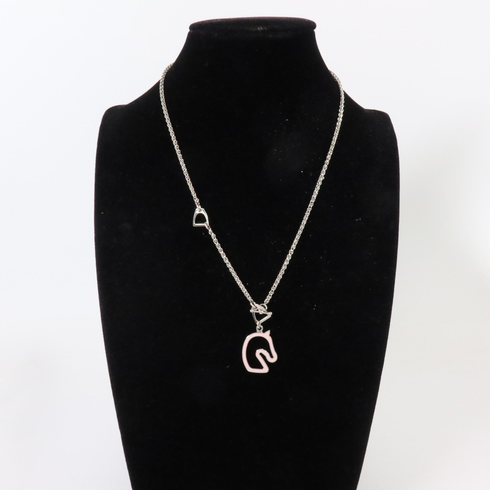 HERMES 金屬/琺瑯Tonnerre Necklace項鏈