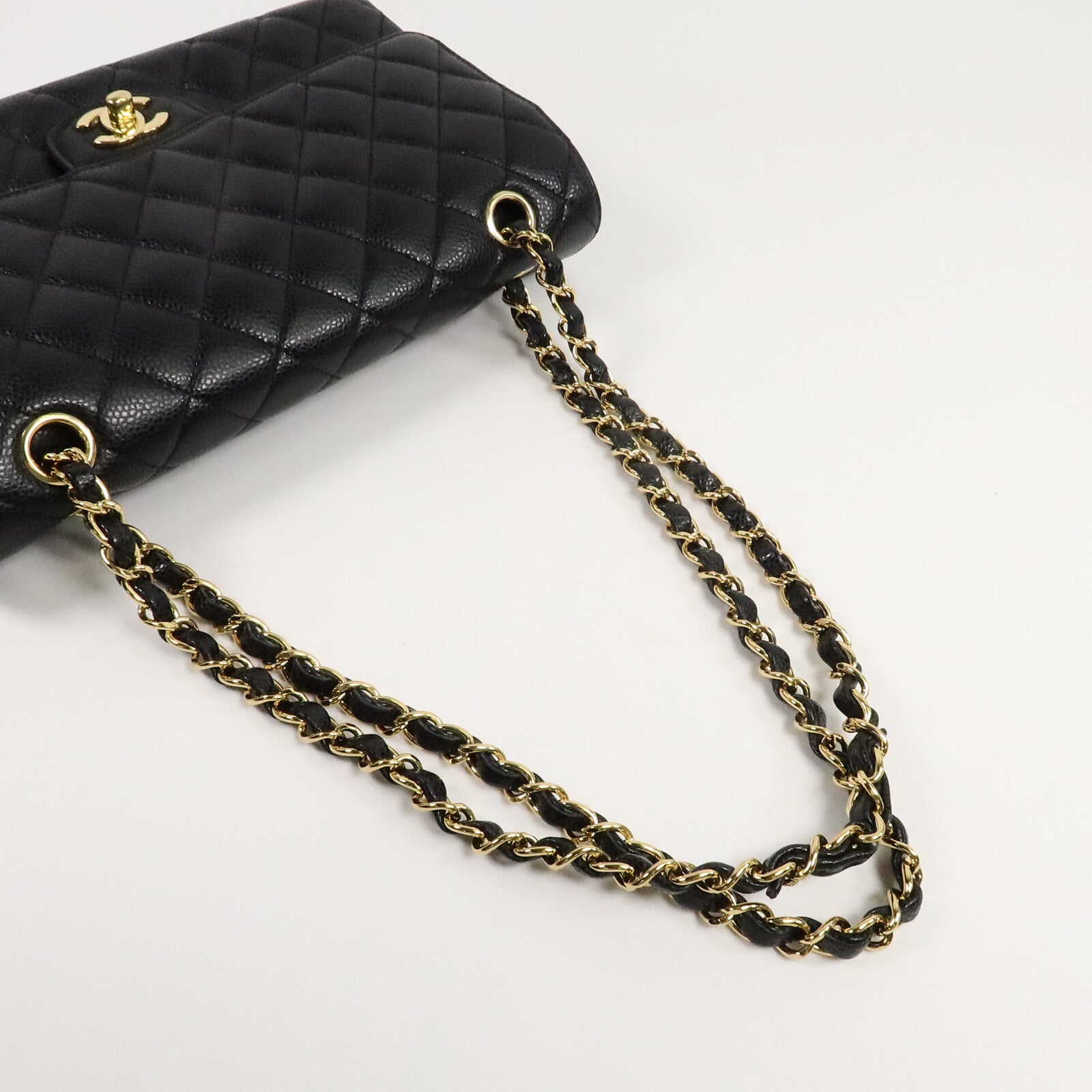 CHANEL 牛皮皮革Classic 25鏈帶肩背袋