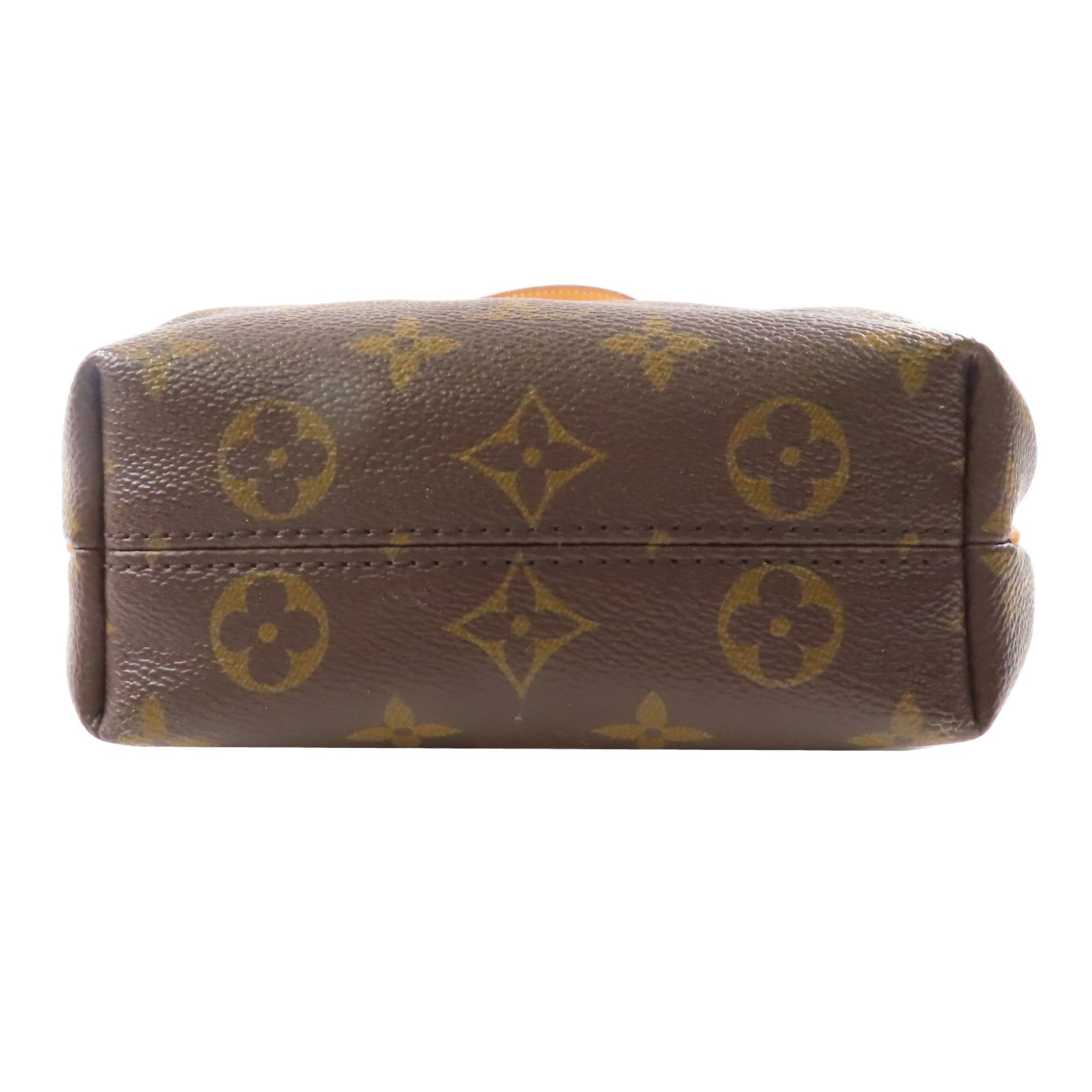 LOUIS VUITTON Monogram Nano Turenne金扣手挽肩背兩用袋棕色