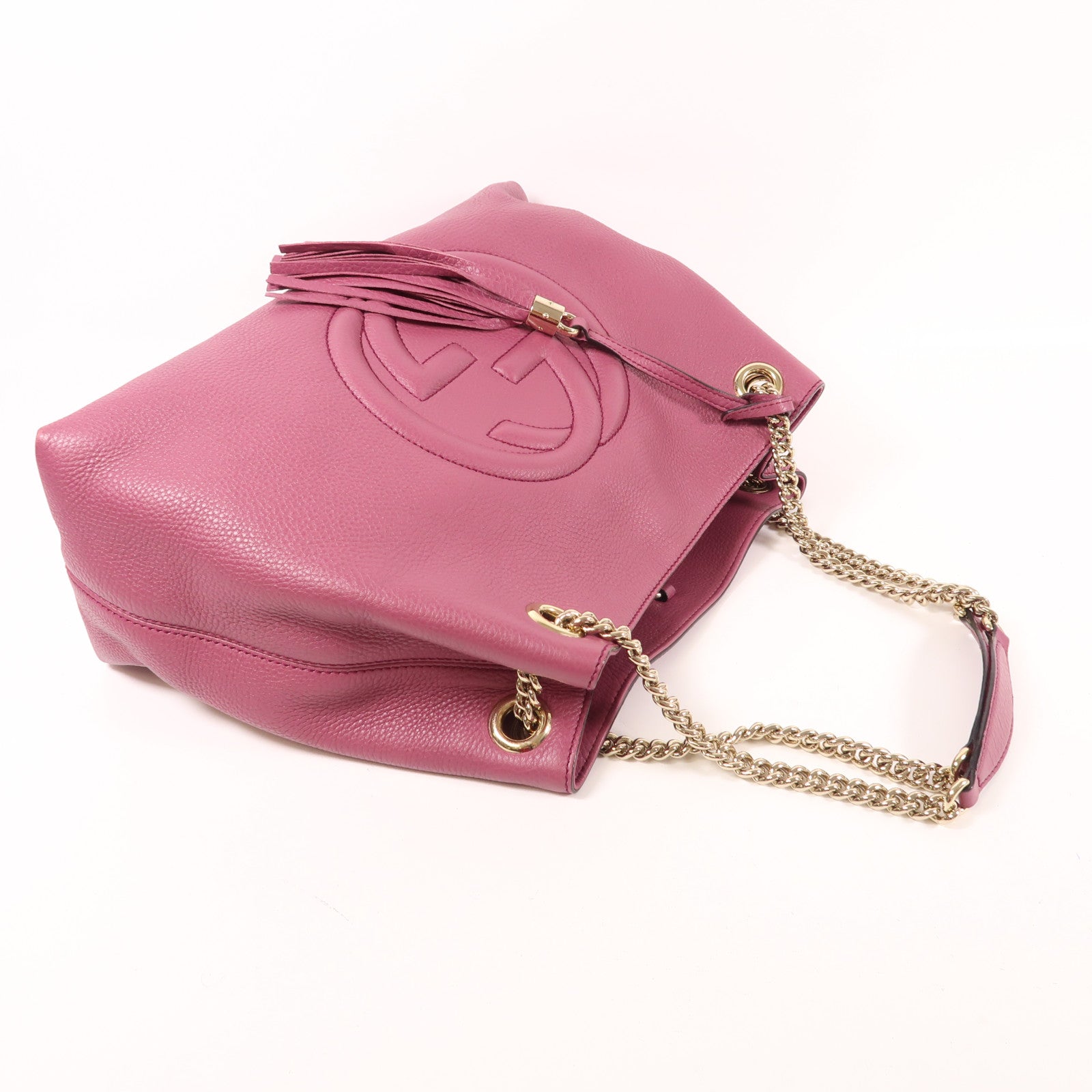 GUCCI 牛皮皮革Shoulder Bag金扣肩背袋