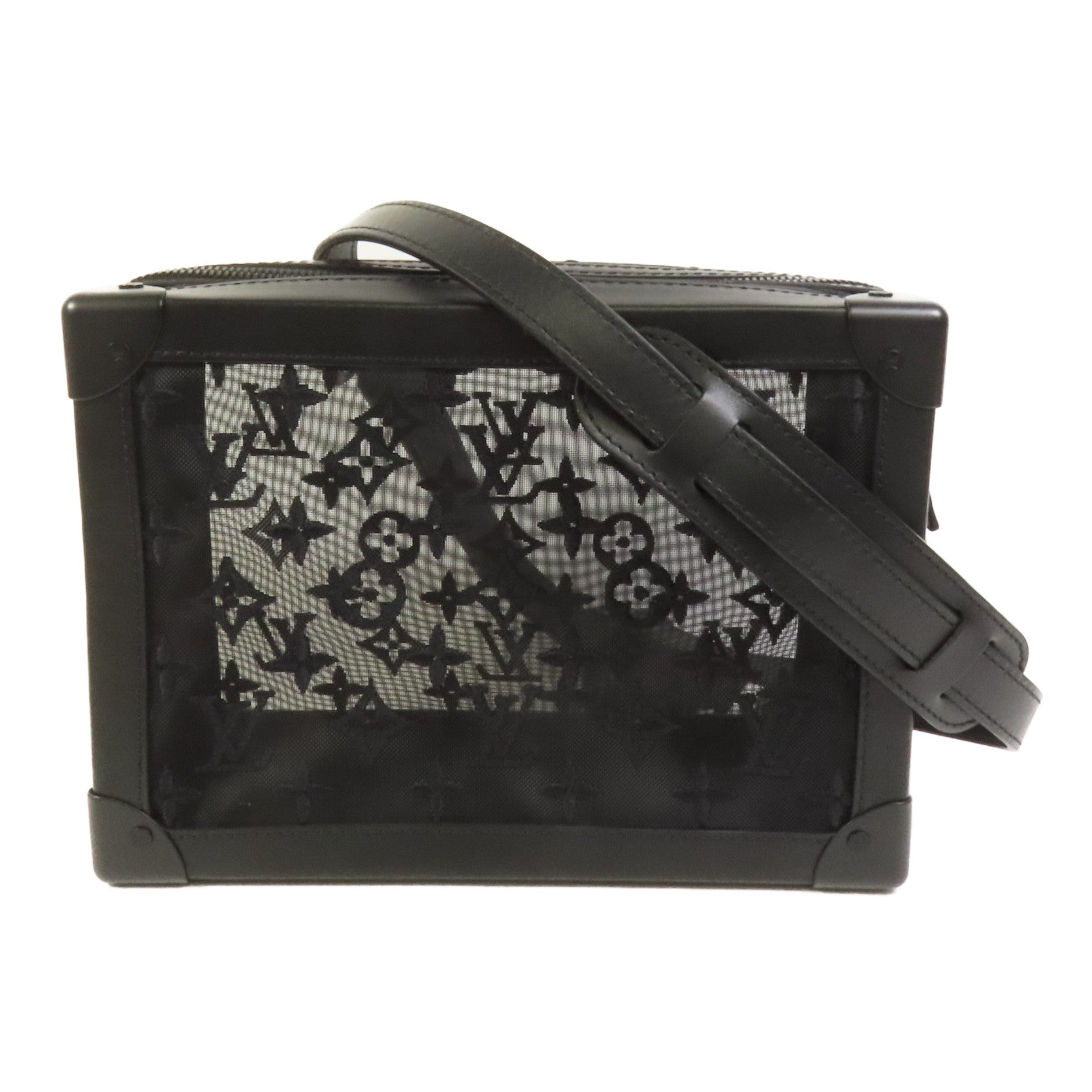 LOUIS VUITTON Monogram Mesh Soft Trunk肩背袋