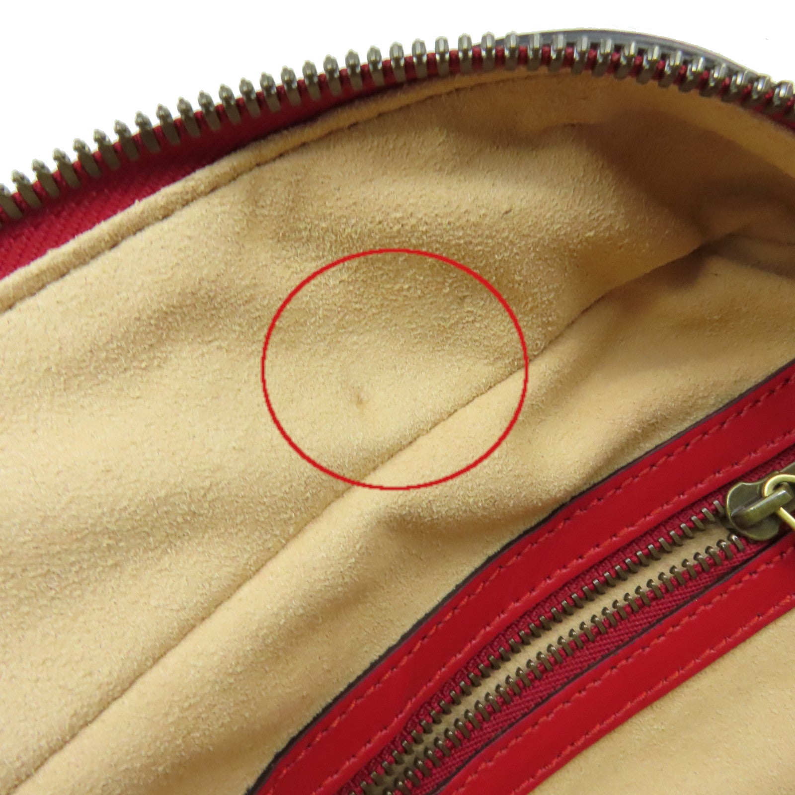 GUCCI **【激減優惠】牛皮皮革GG Marmont 2Way Shoulder Bag金扣鏈帶手挽肩背兩用袋紅色