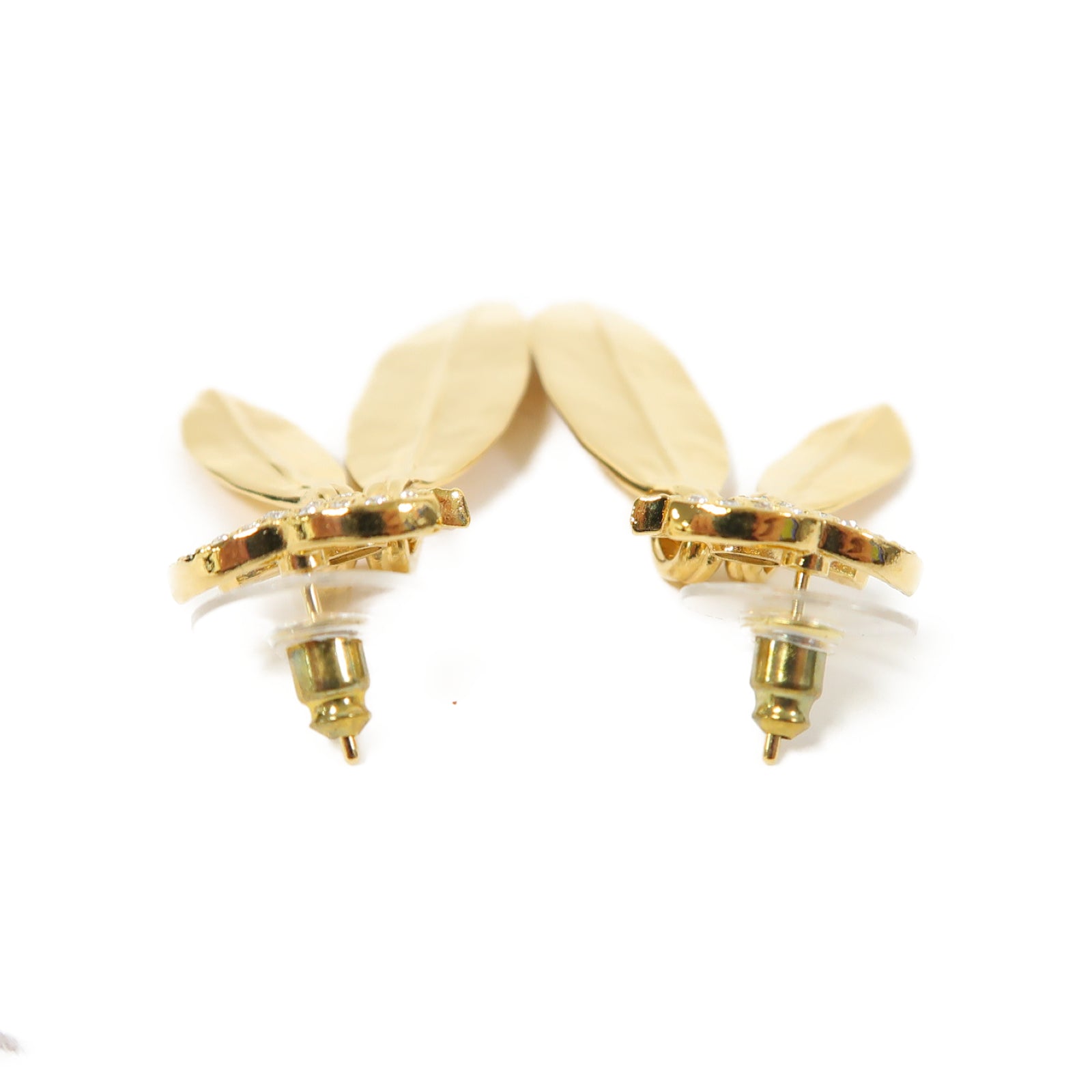 CHANEL 金屬Earrings耳環金色