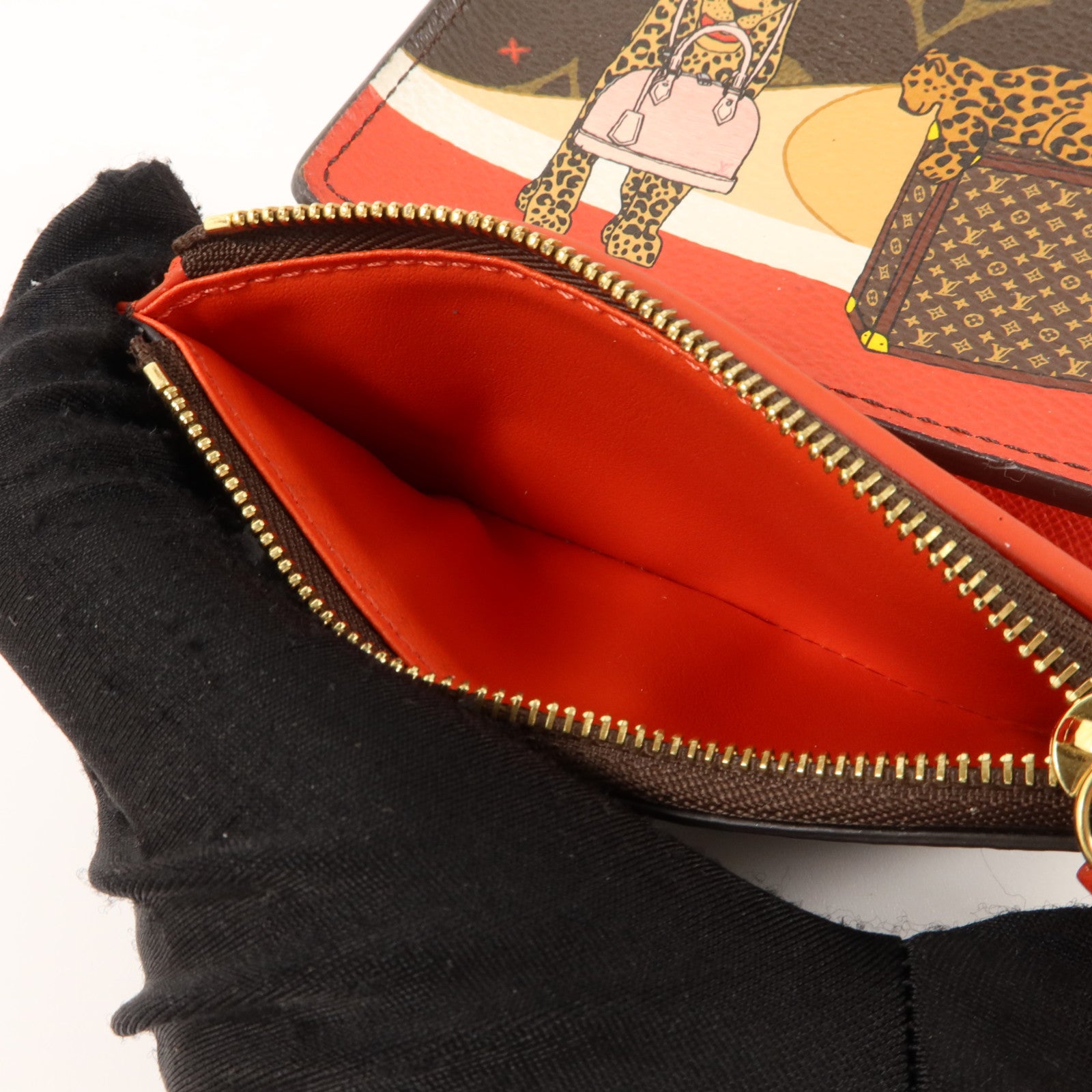 LOUIS VUITTON Monogram Portefeuille Victorine金扣錢包