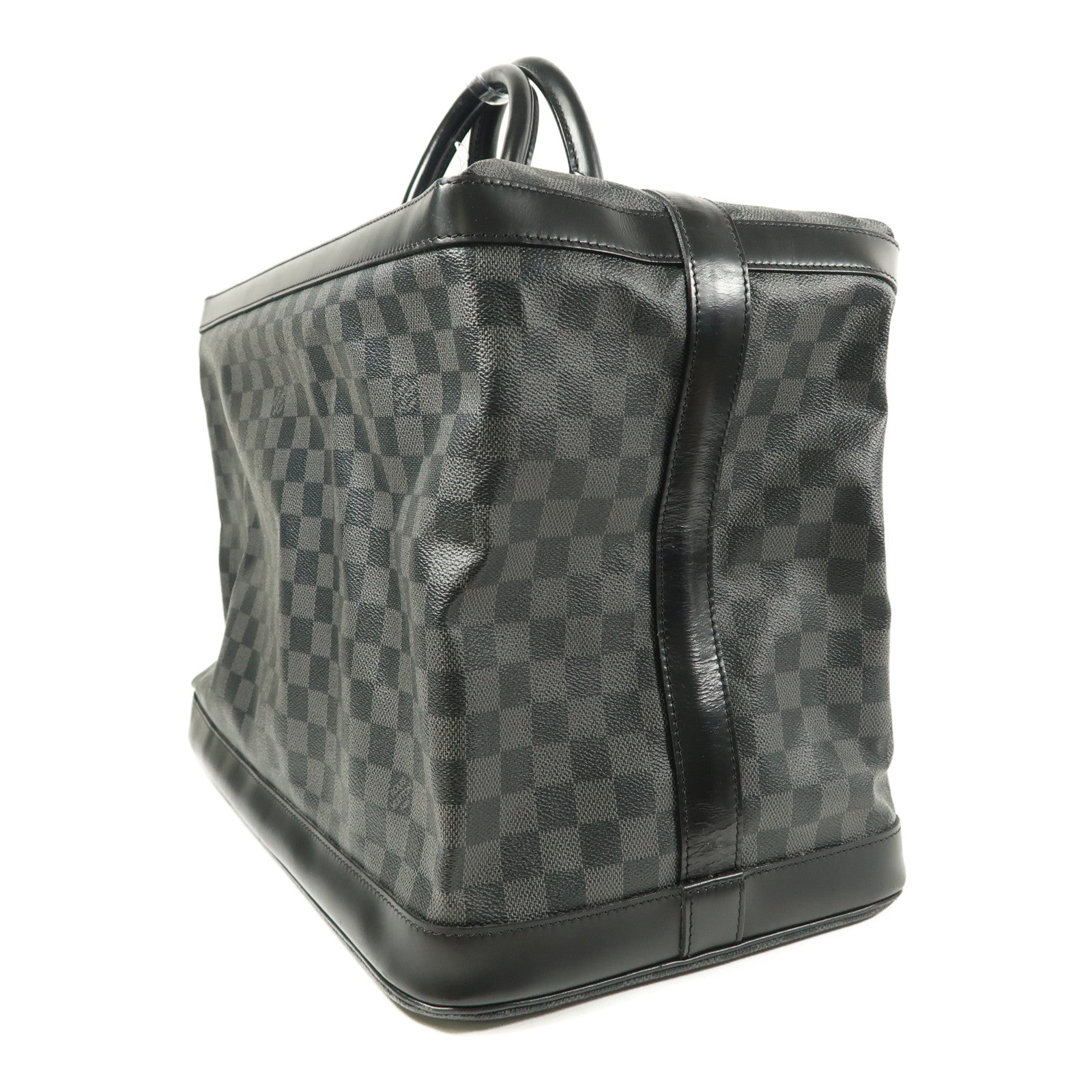 LOUIS VUITTON Damier Graphite Grimaud銀扣行李箱