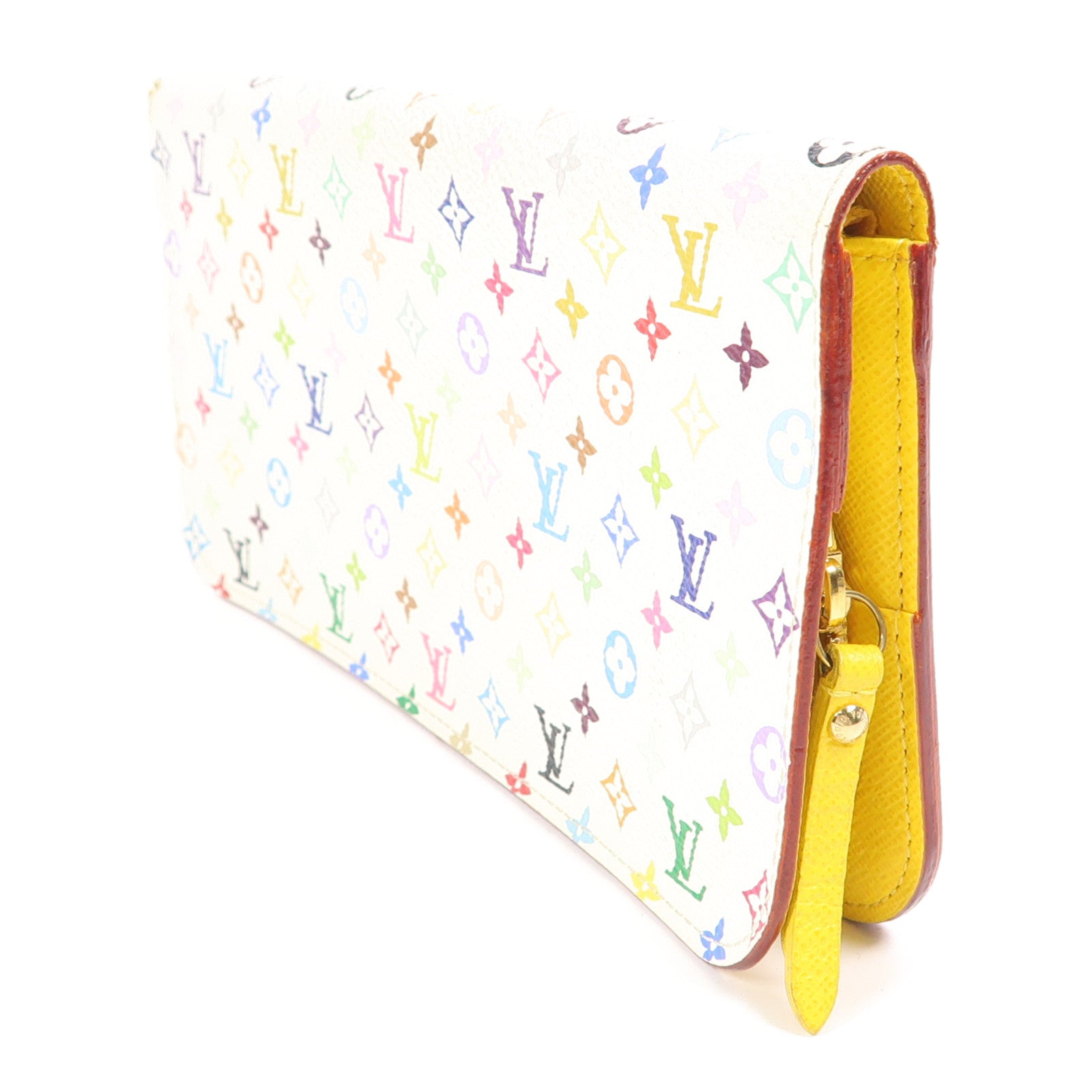 LOUIS VUITTON Monogram Multicolore Long Wallet金扣長錢包