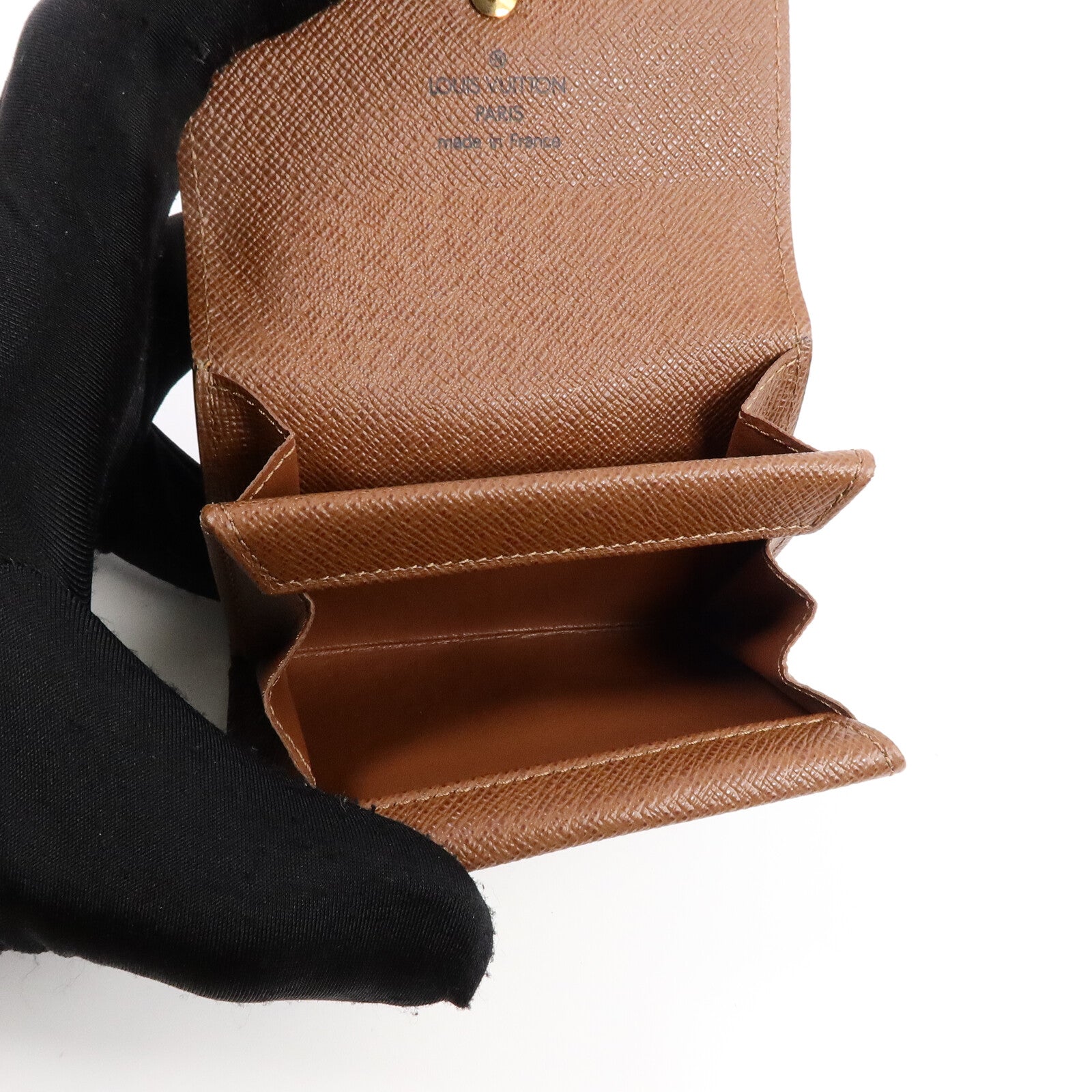 LOUIS VUITTON Monogram Porte-Monnaie Plat零錢包
